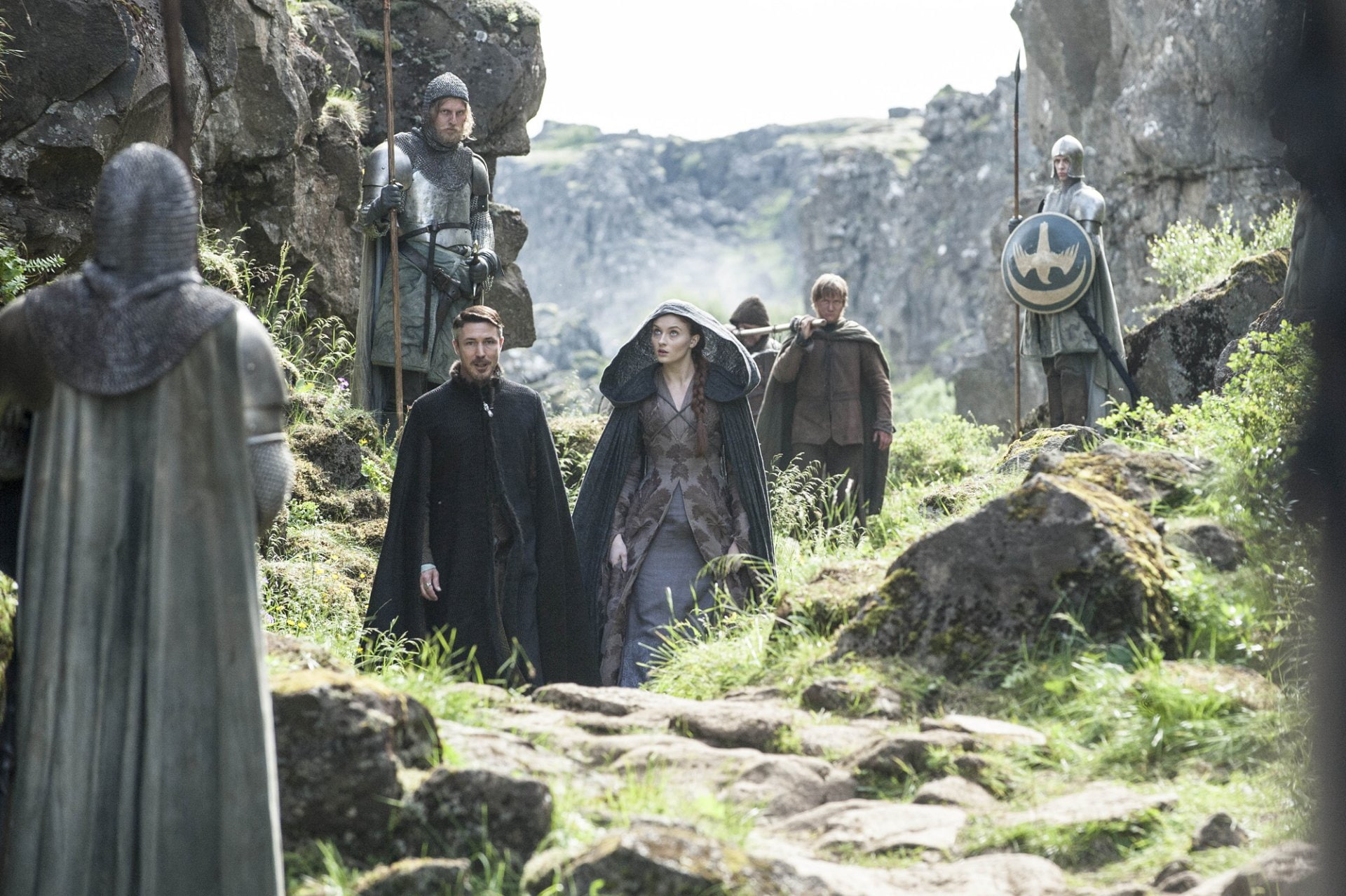 Sansa Stark, Sophie Turner, 1080P, Game Of Thrones, Aidan Gillen, TV Show, Petyr Baelish, HD Wallpaper