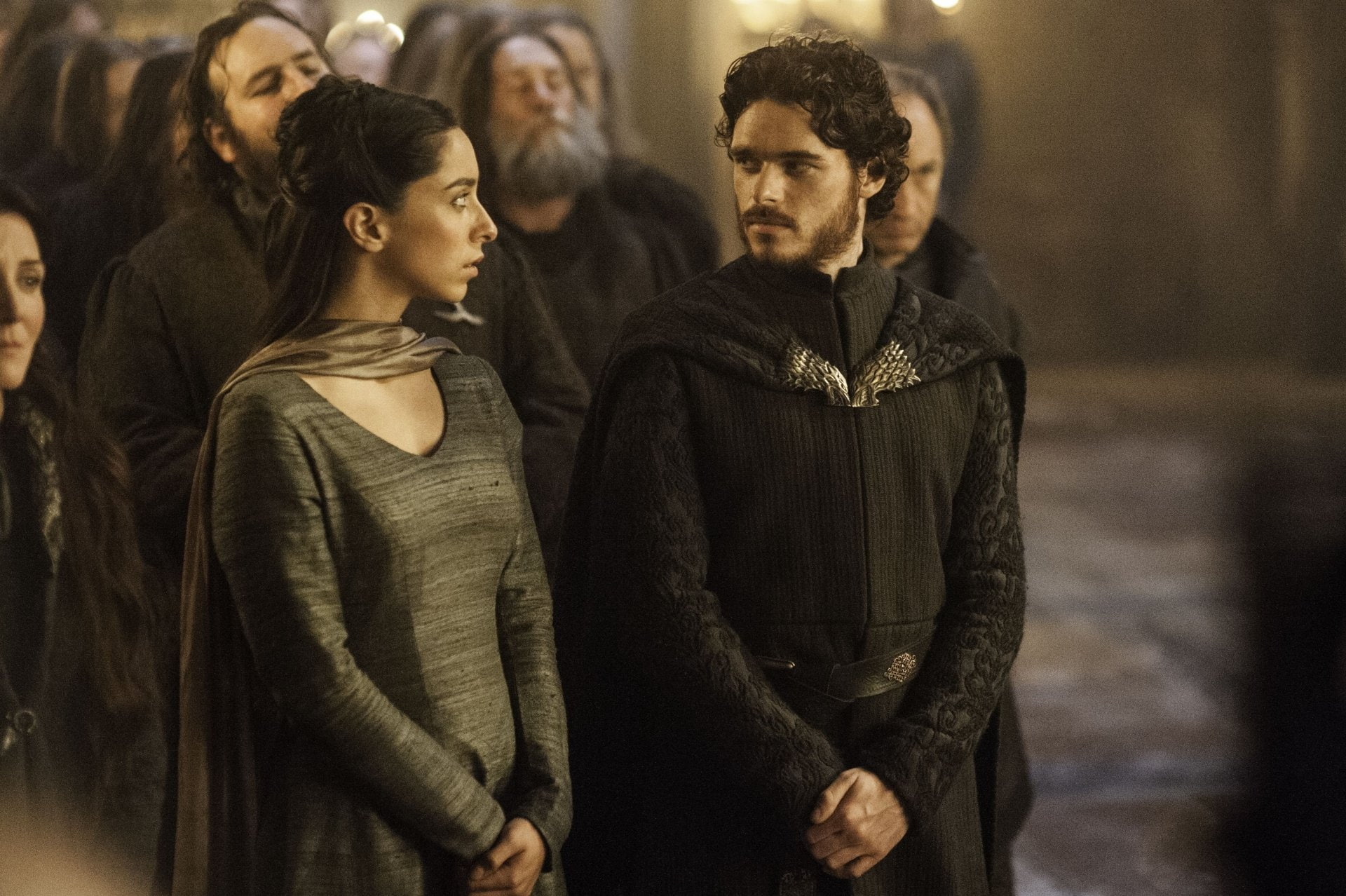 1080P, Oona Chaplin, Richard Madden, Robb Stark, Game Of Thrones, TV Show, Talisa Stark, HD Wallpaper
