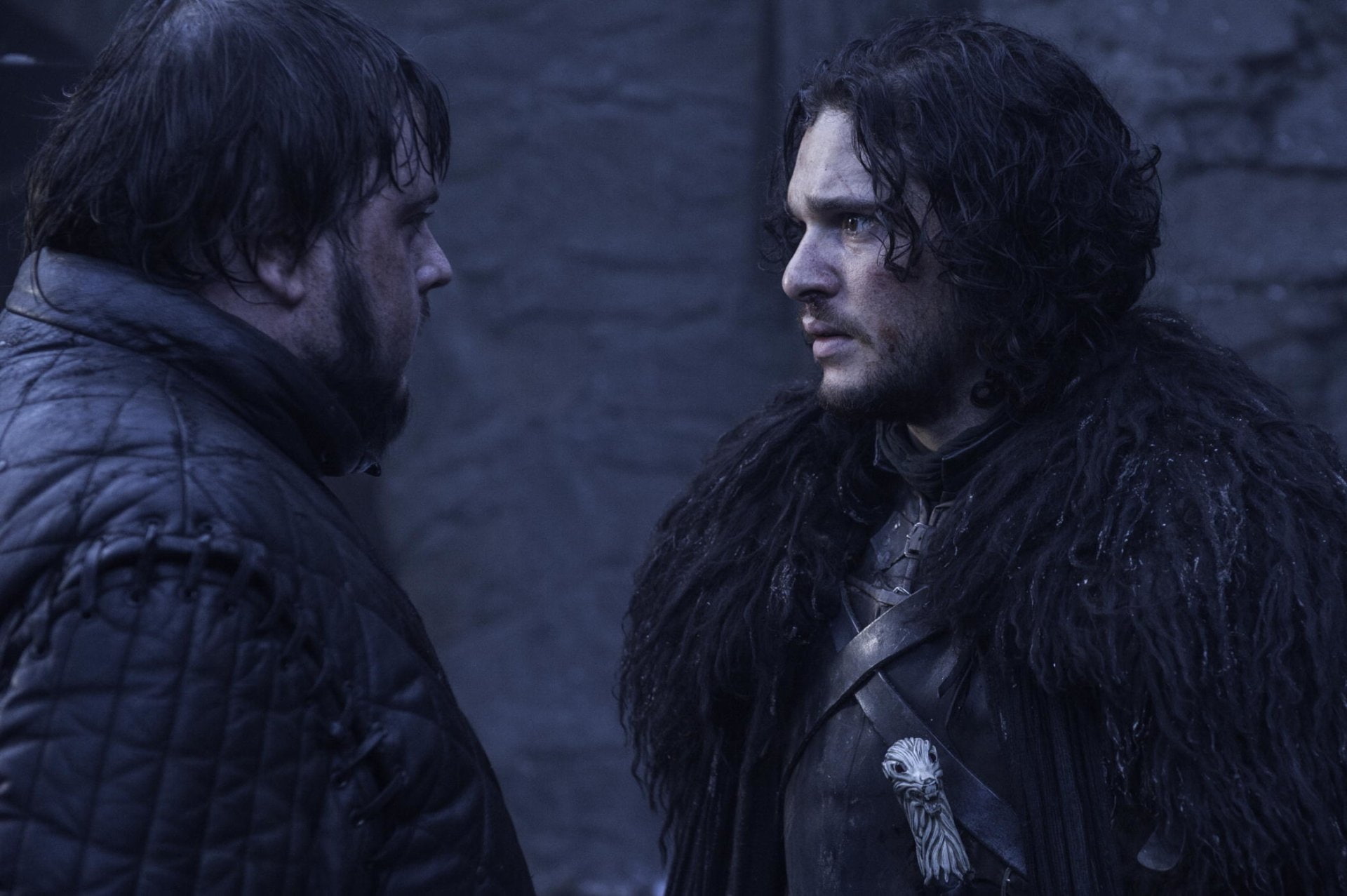 1080P, Game Of Thrones, TV Show, John Bradley, Jon Snow, Kit Harington, Samwell Tarly, HD Wallpaper