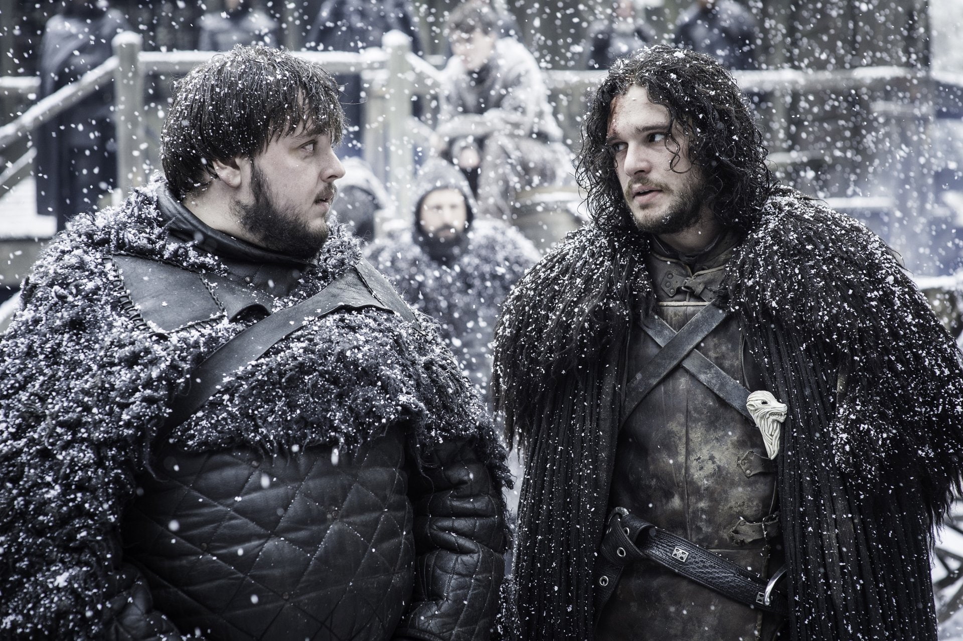 TV Show, Kit Harington, Samwell Tarly, 1080P, Game Of Thrones, Jon Snow, John Bradley, HD Wallpaper