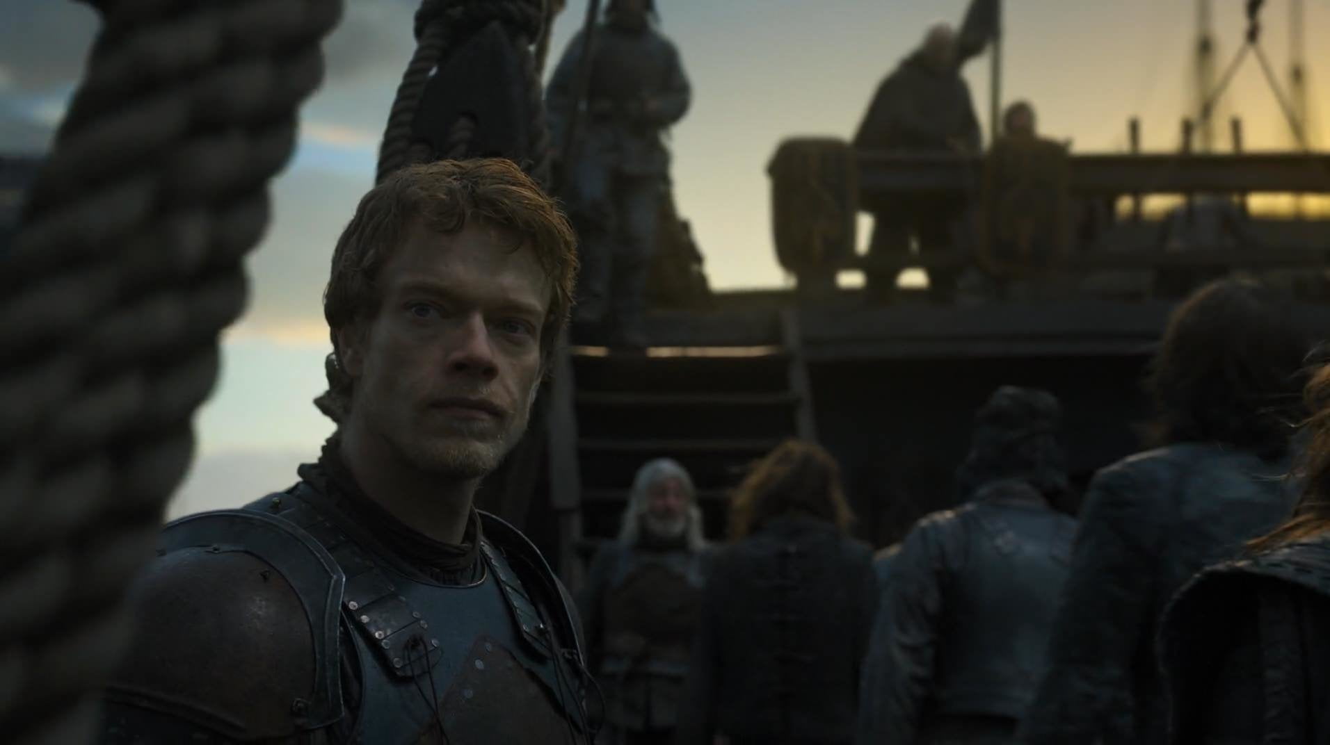 young men, Alfie Allen, Theon Greyjoy, Game Of Thrones, standing, men, TV Show, nature, architecture, people, built structure, portrait, looking, 720P, HD Wallpaper