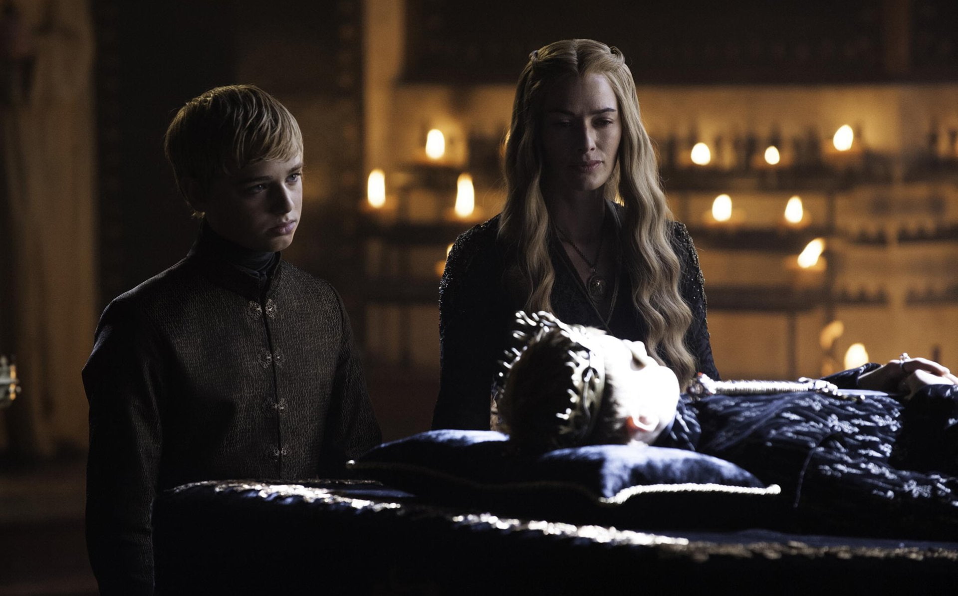 TV Show, Cersei Lannister, Game Of Thrones, Dean-Charles Chapman, Lena Headey, 1080P, Tommen Baratheon, HD Wallpaper