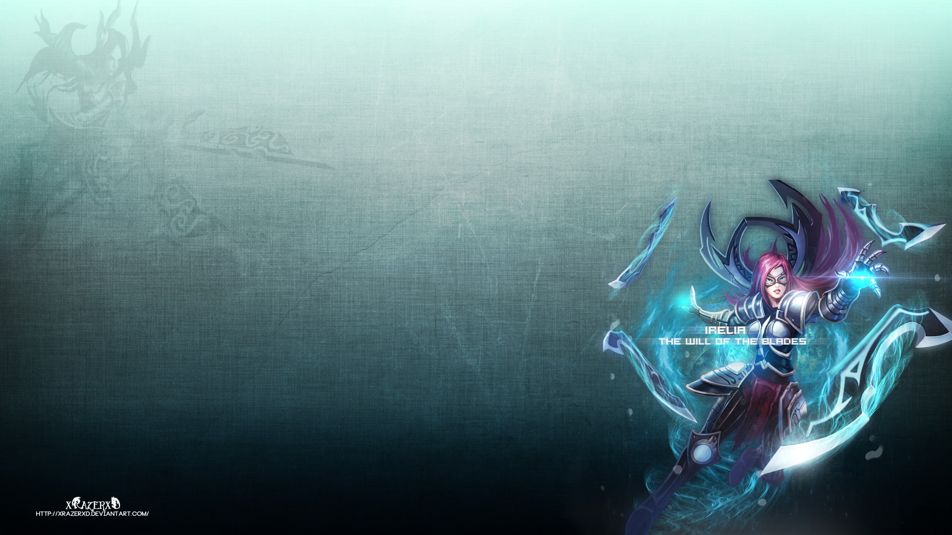 1080P, League Of Legends, Video Game, Irelia (League Of Legends), HD Wallpaper