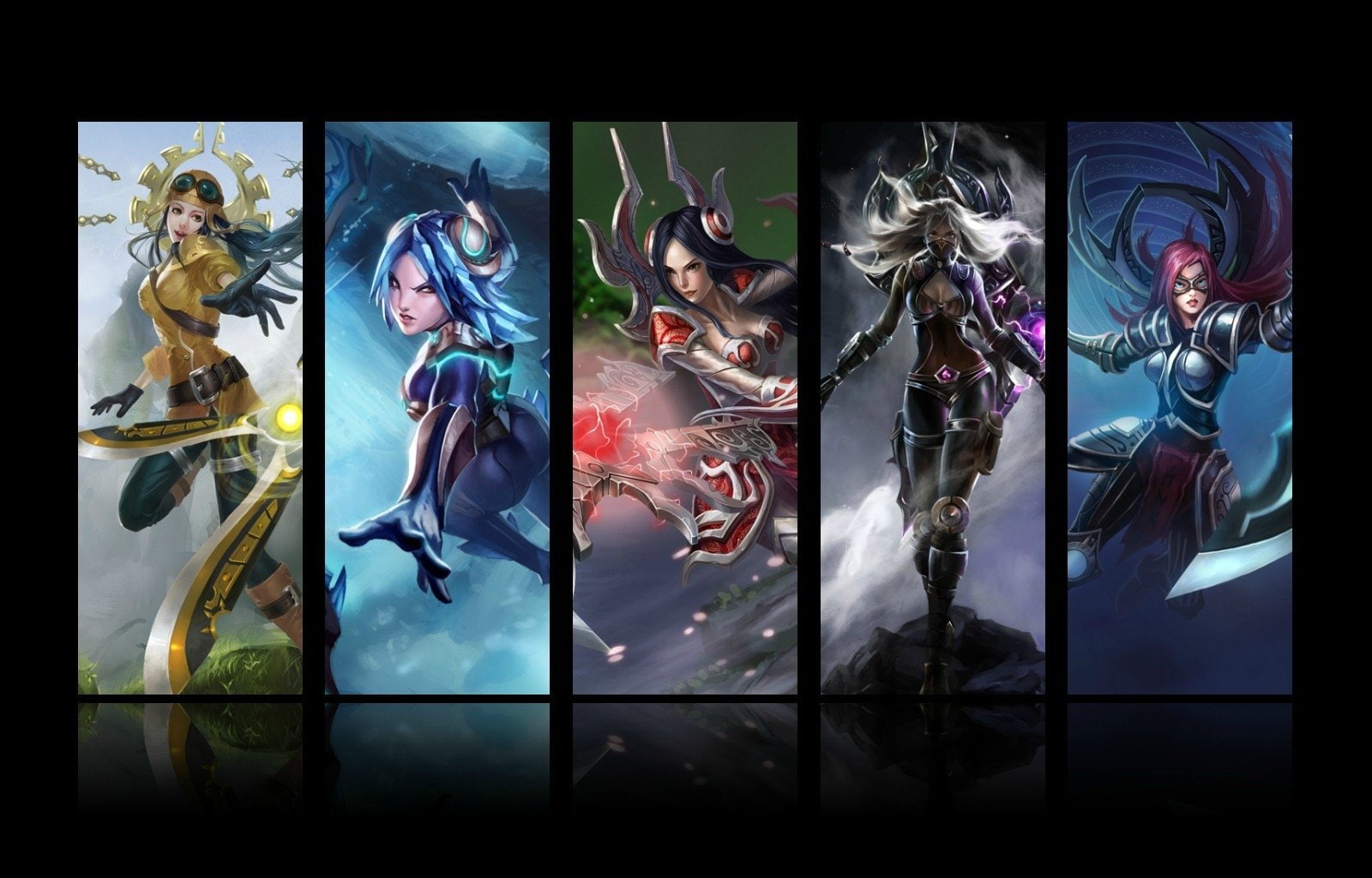 720P, Irelia (League Of Legends), Video Game, League Of Legends, HD Wallpaper