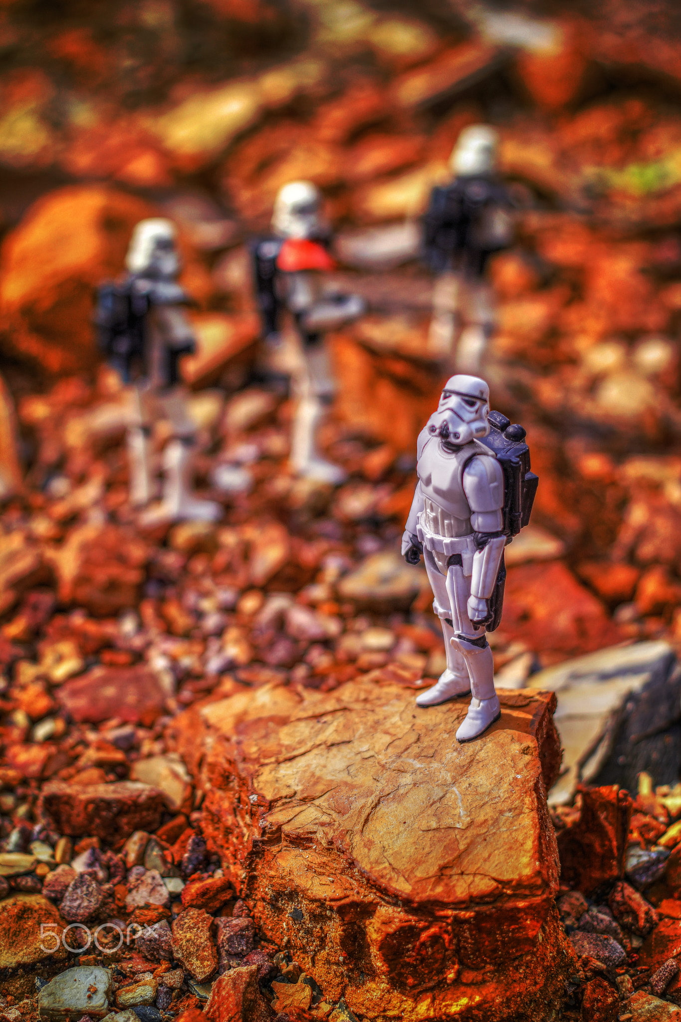 male likeness, outdoors, 1080P, toys, stormtrooper, people, portrait display, human representation, nature, Star Wars, autumn, forest, leaf, tree, land, Phone HD Wallpaper