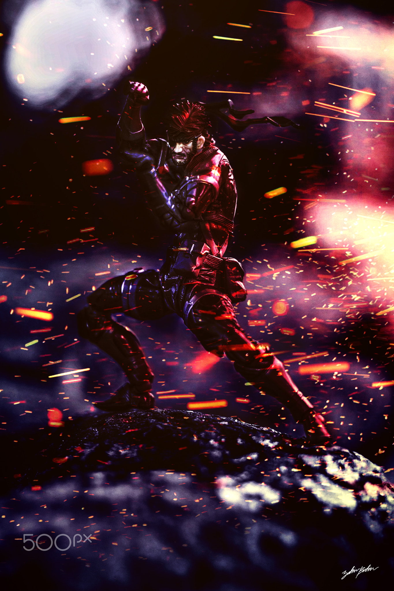 toys, Metal Gear Solid, 500px, 1080P, Zahir Batin, Phone HD Wallpaper