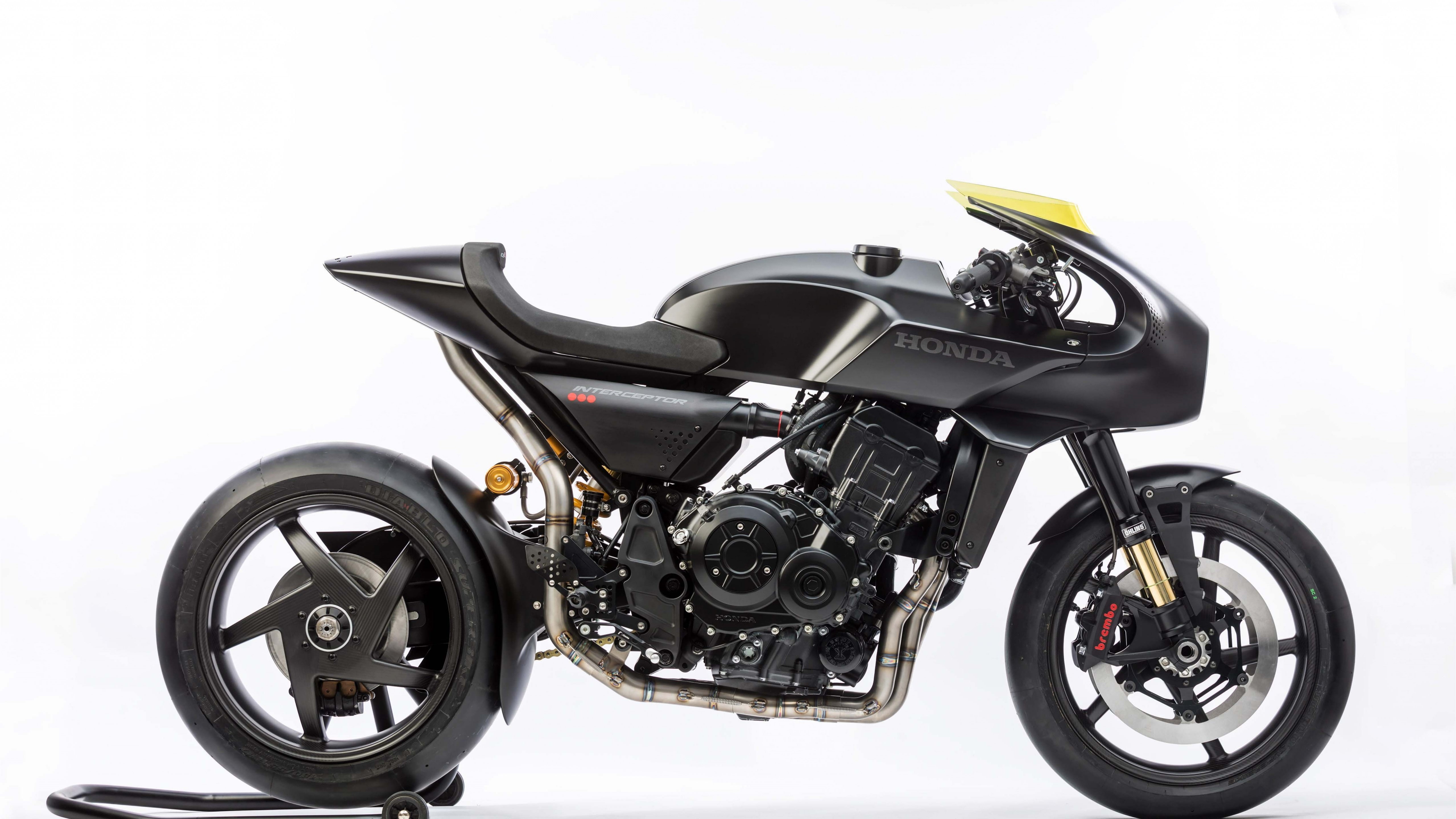 5K, 4k, Honda CB4 Interceptor, HD Wallpaper