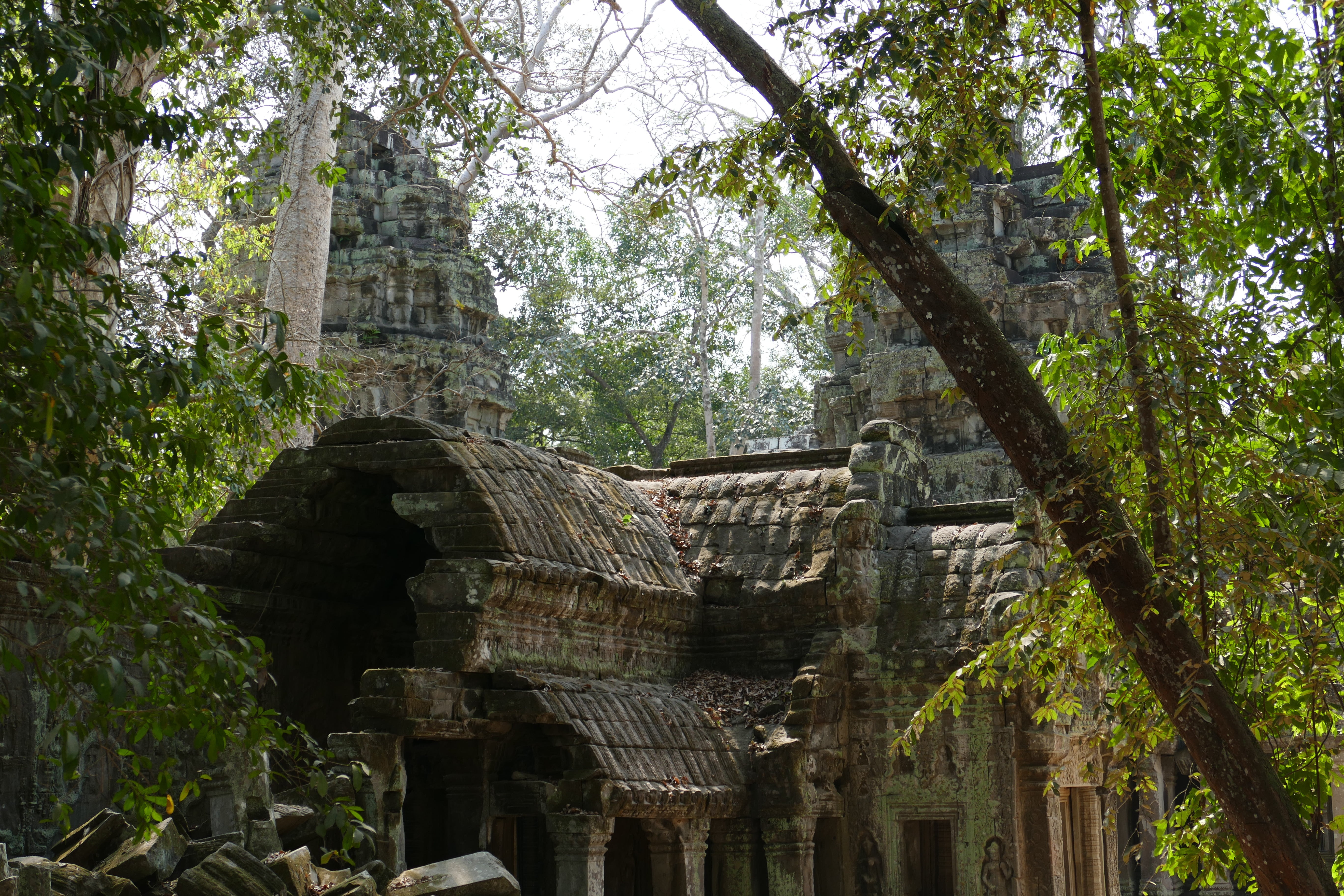 temple - Building, archaeology, the past, travel destinations, angkor wat, ancient civilization, building exterior, built structure, old ruin, places of interest, HD Wallpaper