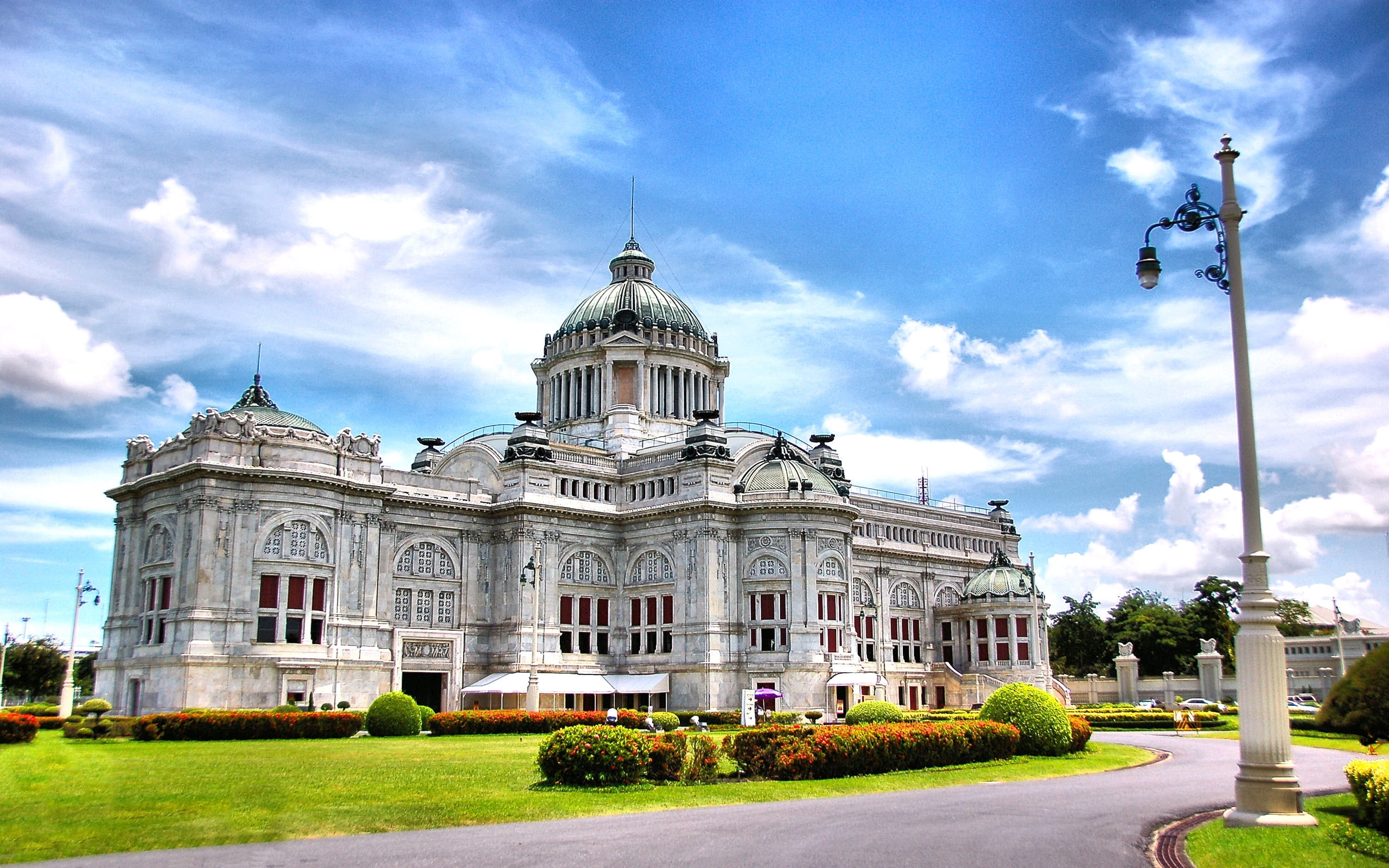 2K, original, ananda, samakhom, bangkok, throne, hall, HD Wallpaper