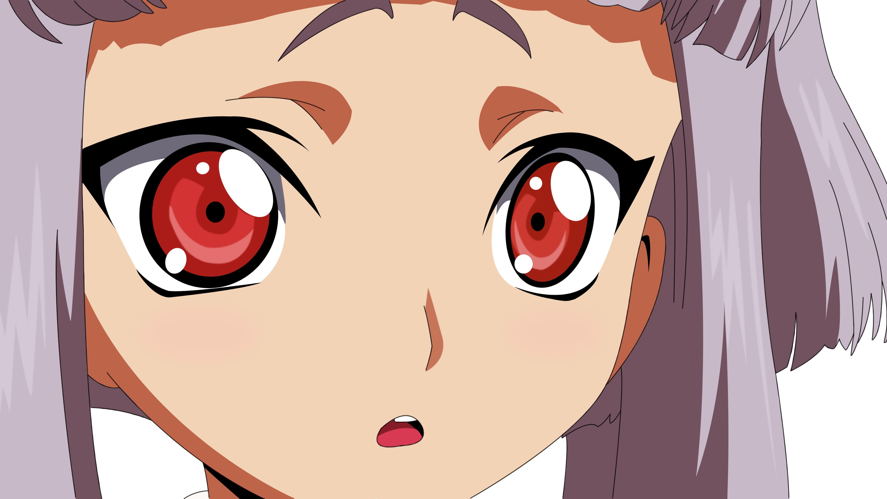 indoors, code geass, close up, girl, 2K, animated, illustration, fun, backgrounds, people, haired, close-up, surprise, human Face, computer Graphic, beautiful, HD Wallpaper