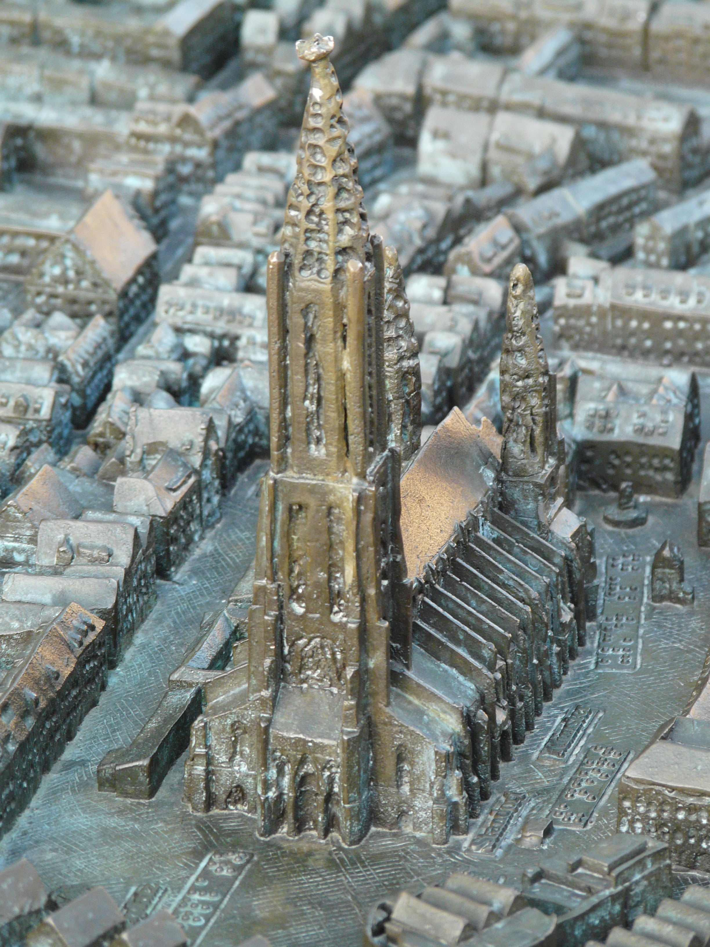 ulm, high angle view, cold temperature, the past, close-up, map, metal plate, accessibility, barrier, tactile map, no people, model - object, visually impaired, Phone HD Wallpaper