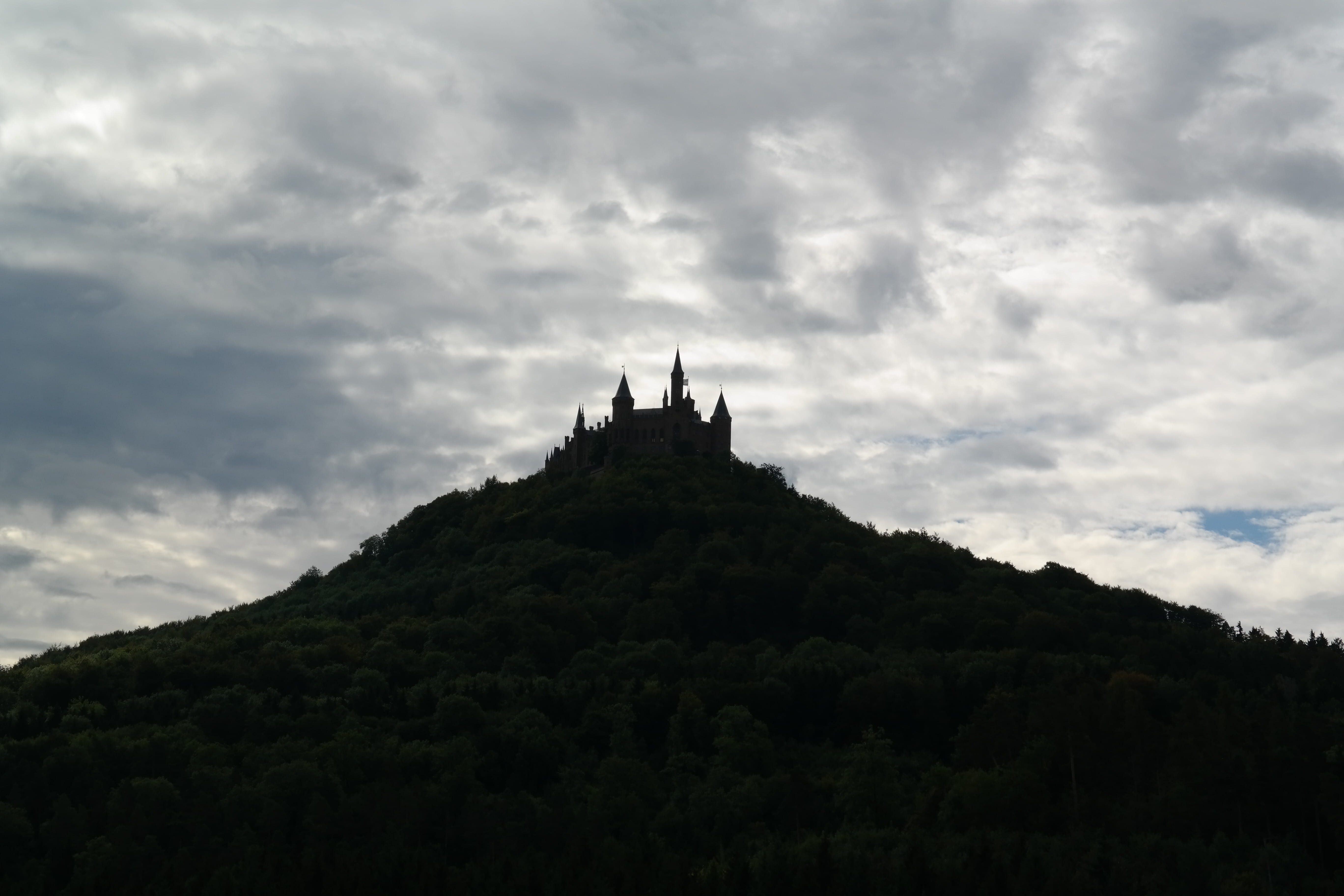 imperial house of hohenzollern, hill, no people, zollern, travel, castle, sky, tree, summit castle, 5K, built structure, eaves, belief, building, witness mountain, HD Wallpaper