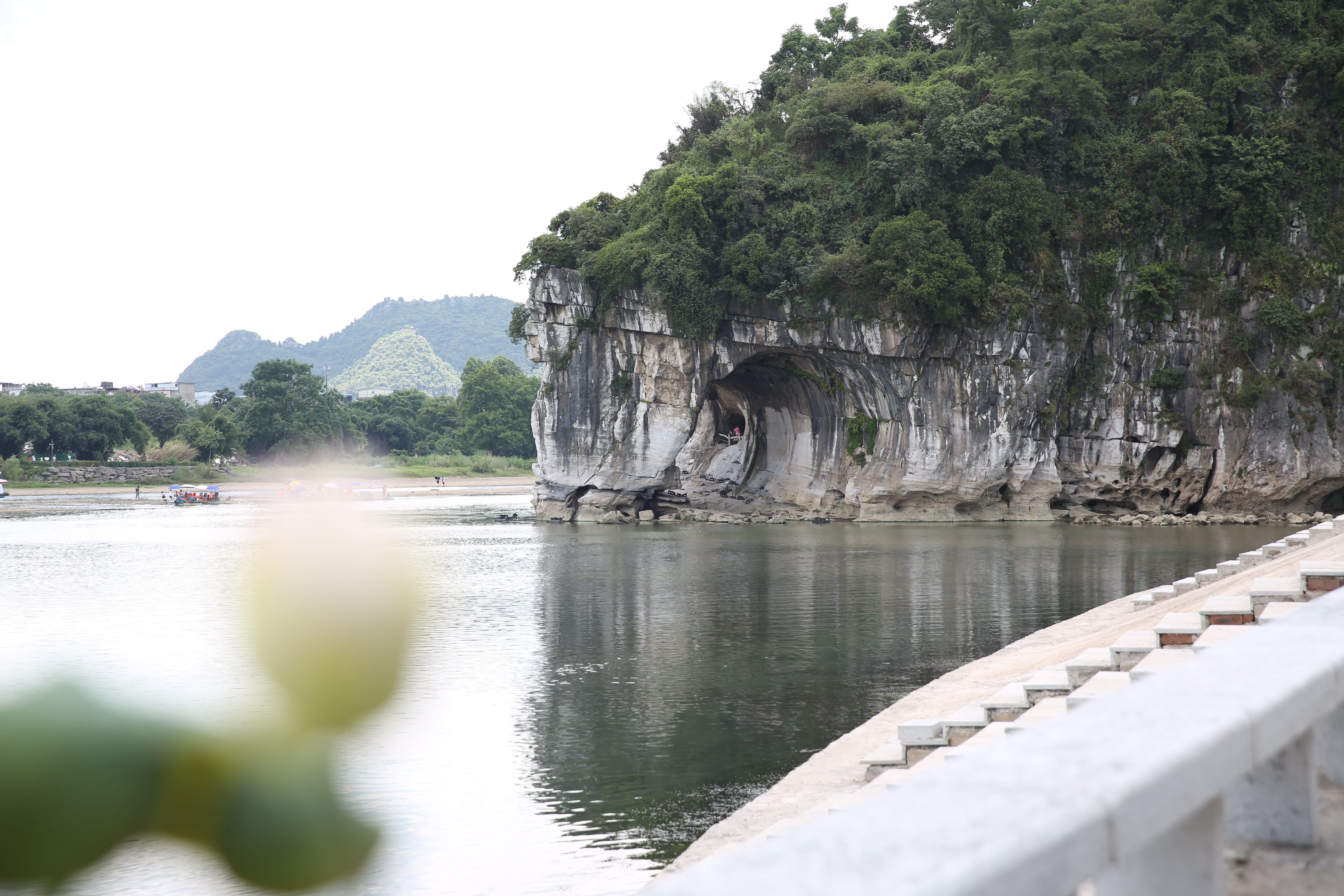 bay, no people, tranquility, scenics - nature, water, the scenery, tree, the li river, non-urban scene, waterfront, day, nature, beauty in nature, mountain, HD Wallpaper