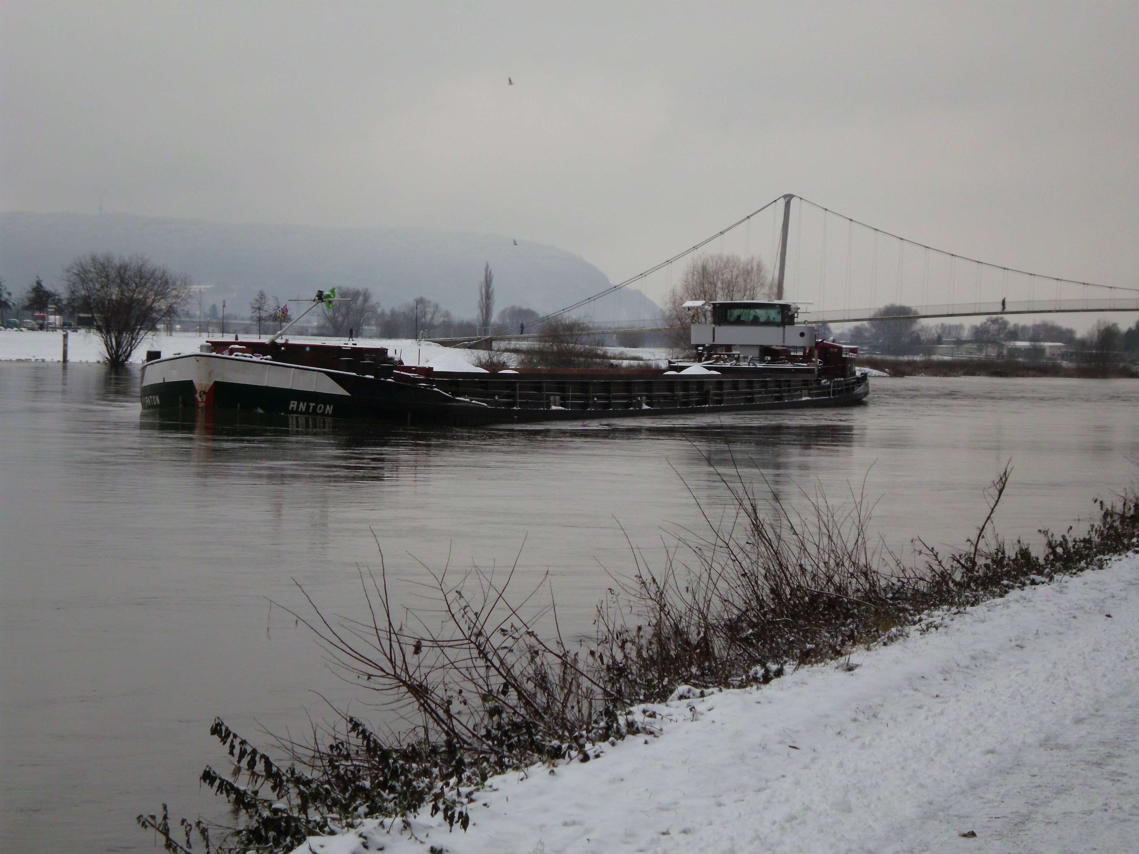 water, winter, schiff, nautical vessel, fluss, cold temperature, kanal, travel, transportation, 4K, built structure, architecture, beauty in nature, day, HD Wallpaper