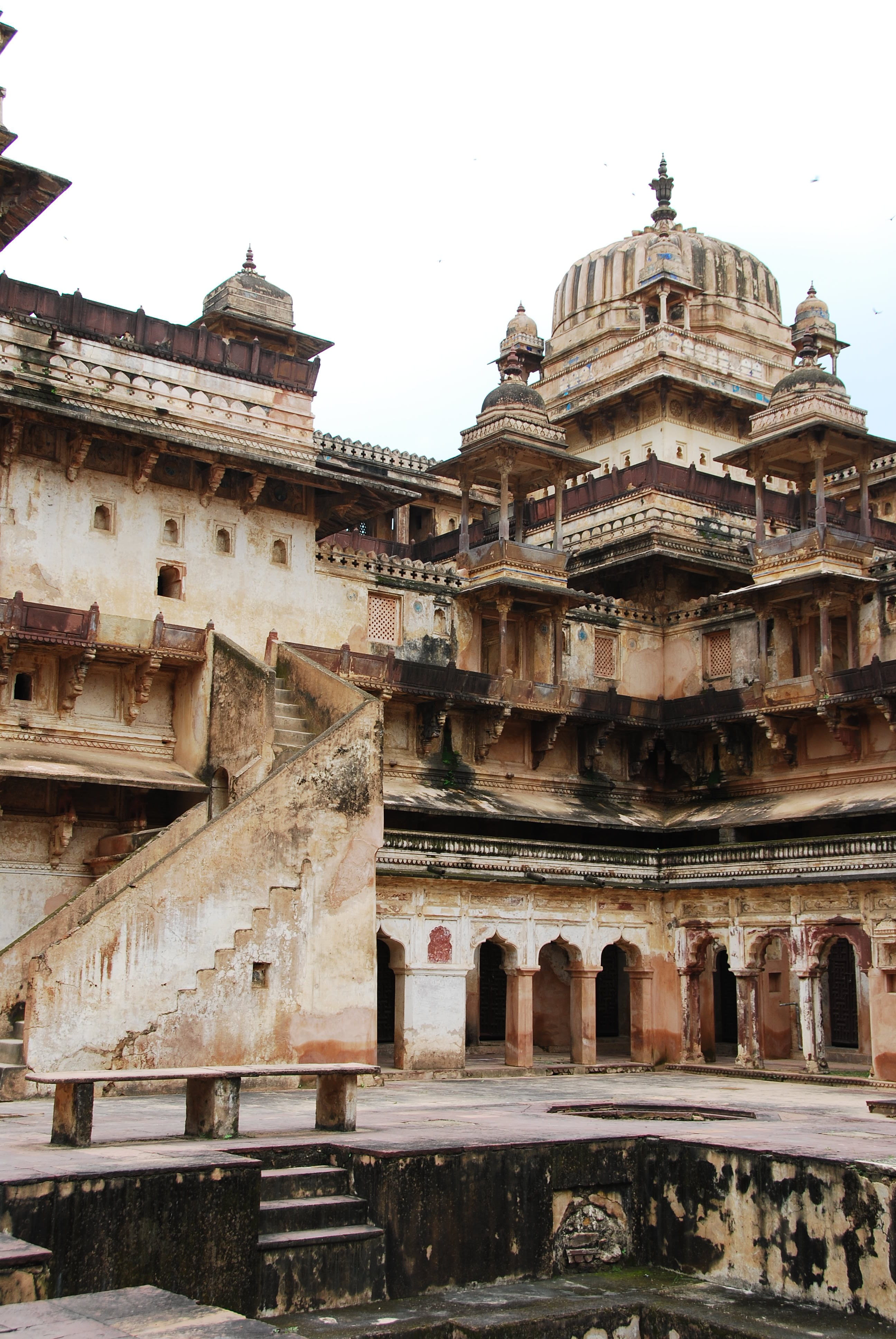 temple - Building, archaeology, madhya Pradesh, architecture And Buildings, building, sky, clear sky, belief, religion, cultures, built Structure, culture, Phone HD Wallpaper