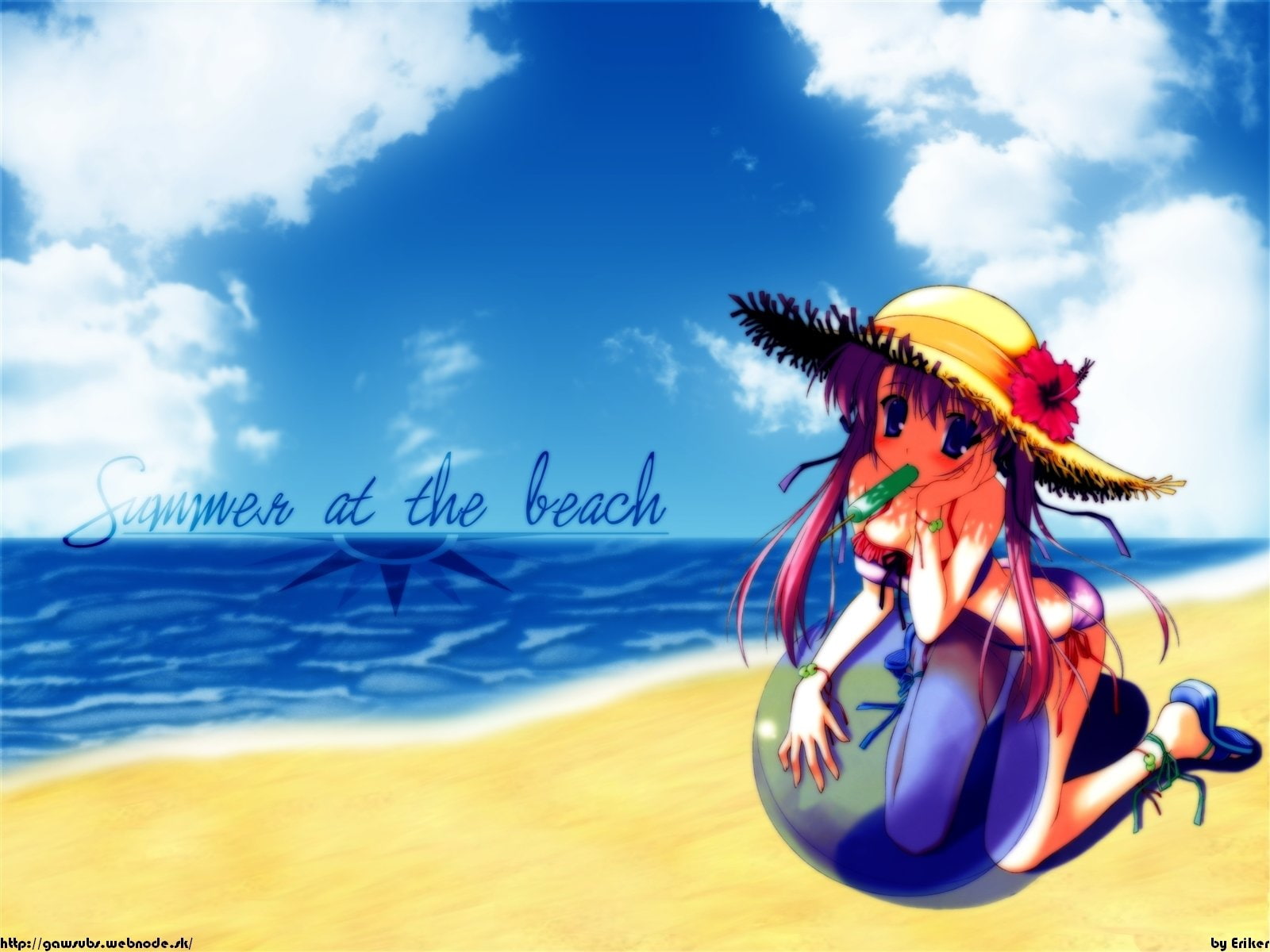 720P, Anime, Da Capo 2, Summer, Beach, HD Wallpaper