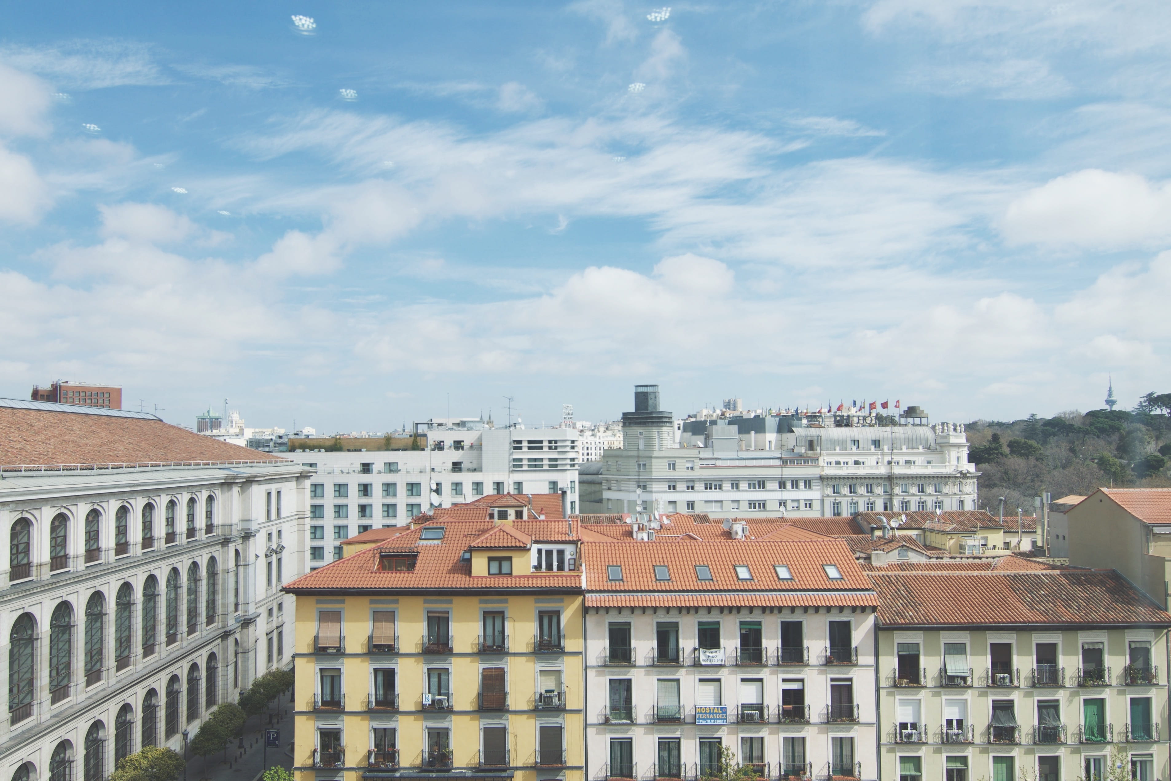 National Museum of Art, travel destinations, row house, day, urban Scene, architecture, house, museum, building, nature, outdoors, 2K, built Structure, HD Wallpaper