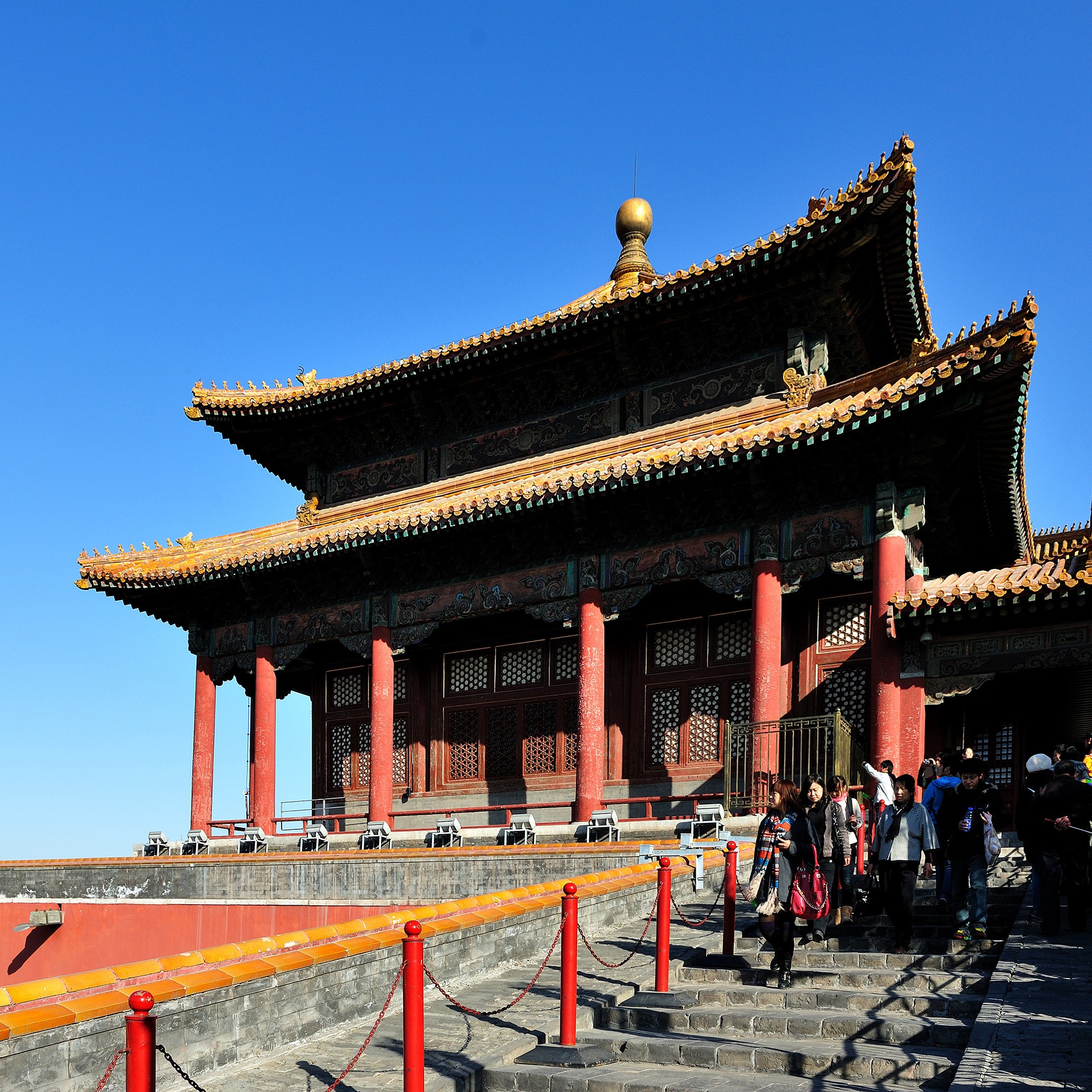 empire, beijing, cultures, real people, the national palace museum, temple - Building, tourism, built structure, architecture, group of people, chinese Culture, Phone HD Wallpaper