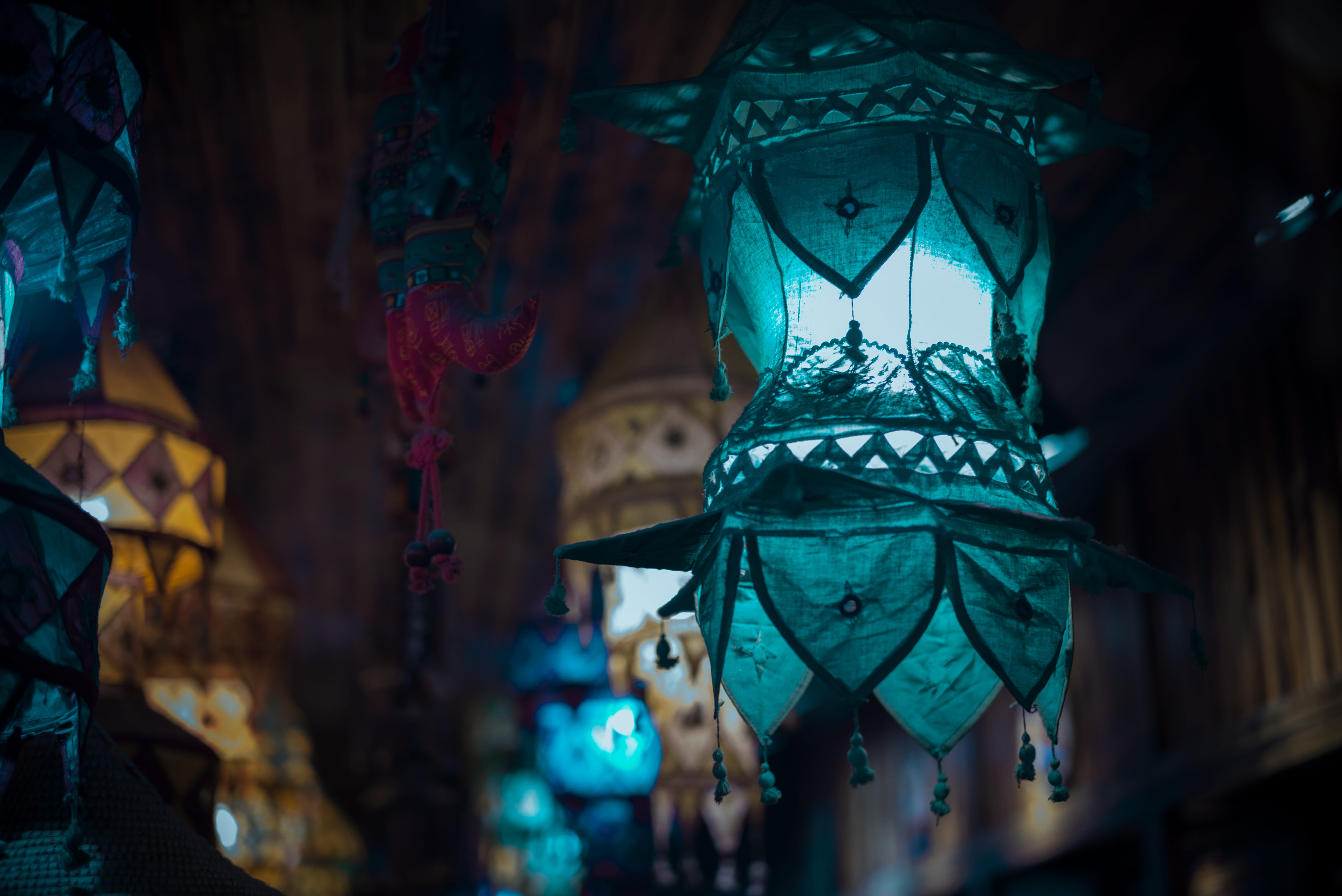 person, art and craft, 5K, illuminated, steeple, building, lighting, tower, retail display, trave, art, dome, night, indoors, spirituality, no people, HD Wallpaper