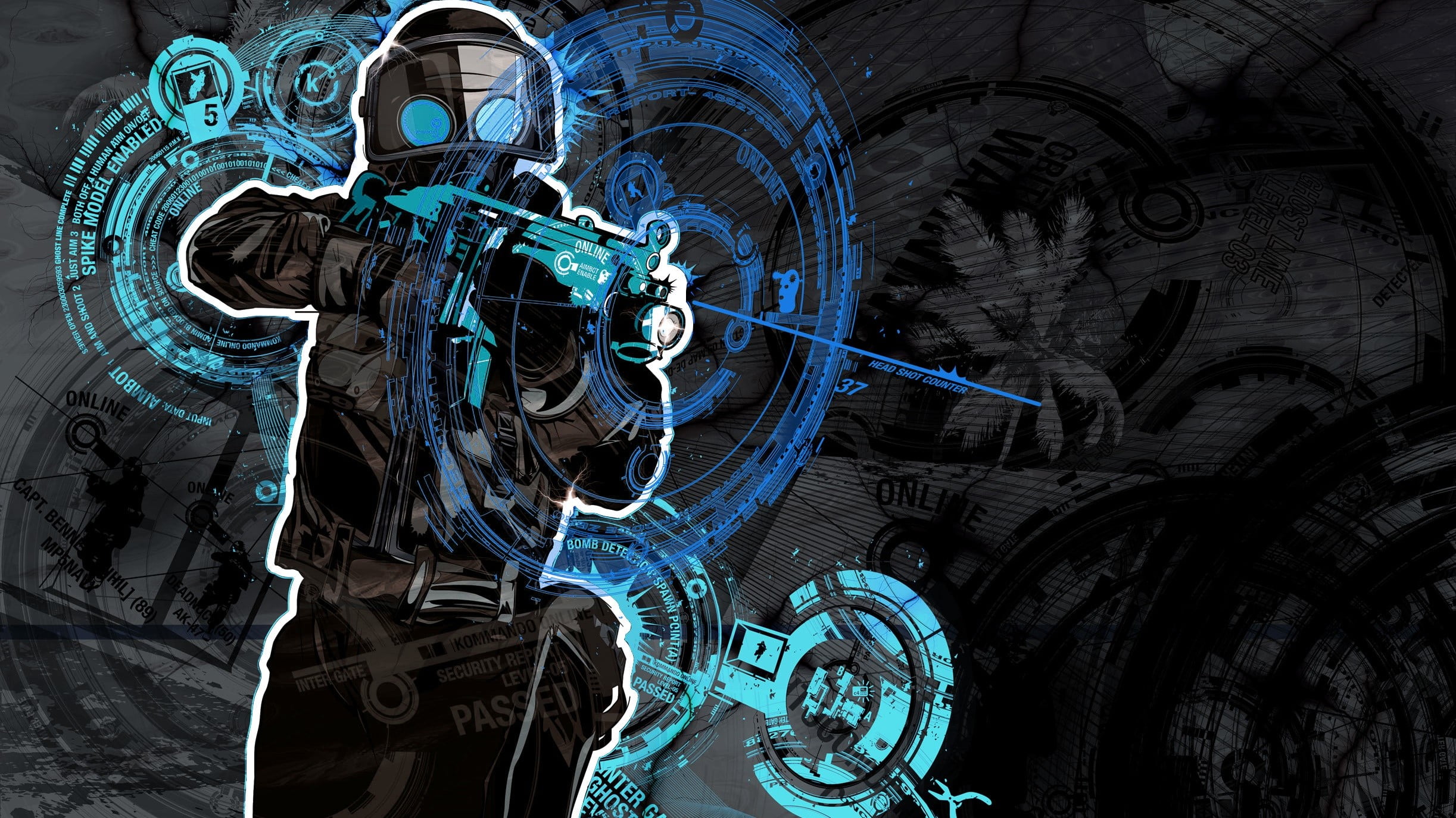 technology, creativity, digital composite, design, Counter-Strike, artwork, complexity, architecture, indoors, shape, connection, industry, built structure, HD Wallpaper