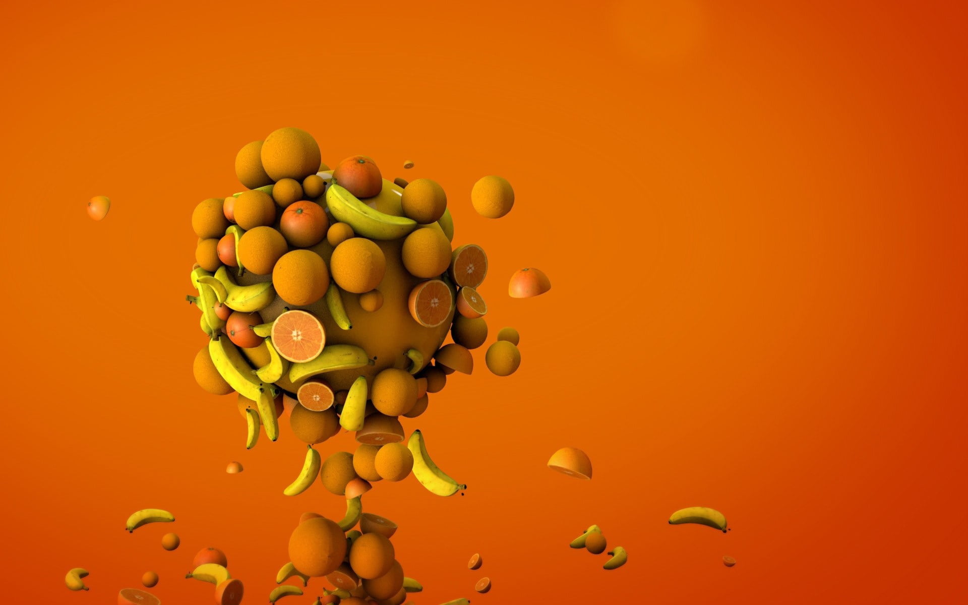 food and drink, antioxidant, raw Food, vegetable, close-up, orange, ripe, 1080P, flight, studio shot, large group of objects, illustration, red, agriculture, HD Wallpaper