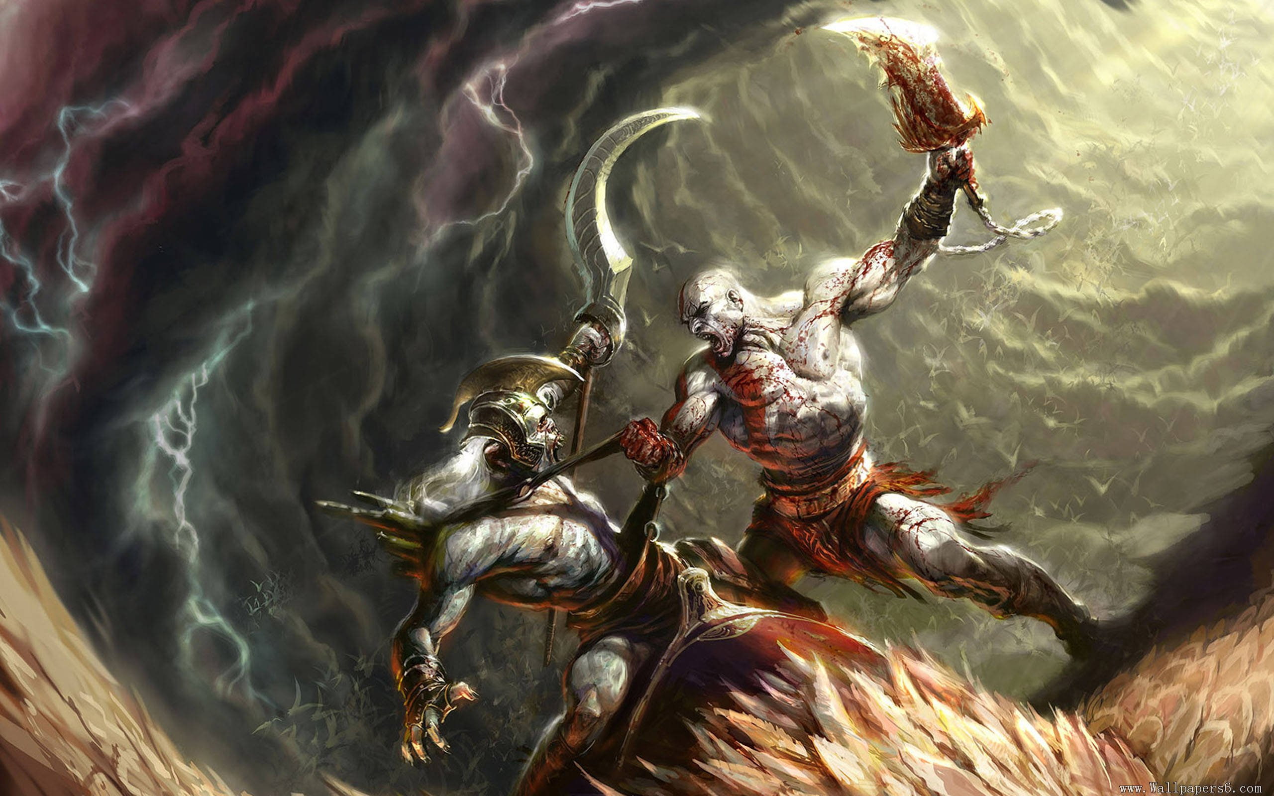 ascension, adventure, slash, fighting, video, warrior, game, god, kratos, 2K, new, norse, war, beginning, fantasy, hack, action, HD Wallpaper