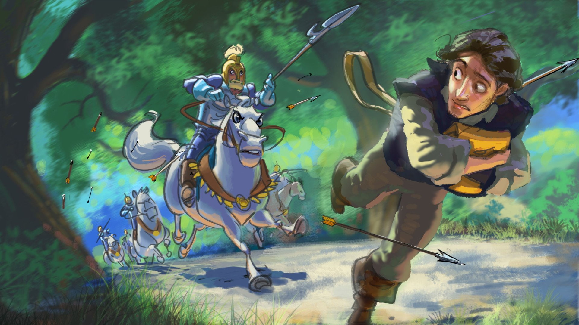 1080P, Flynn Rider, Tangled, Movie, HD Wallpaper