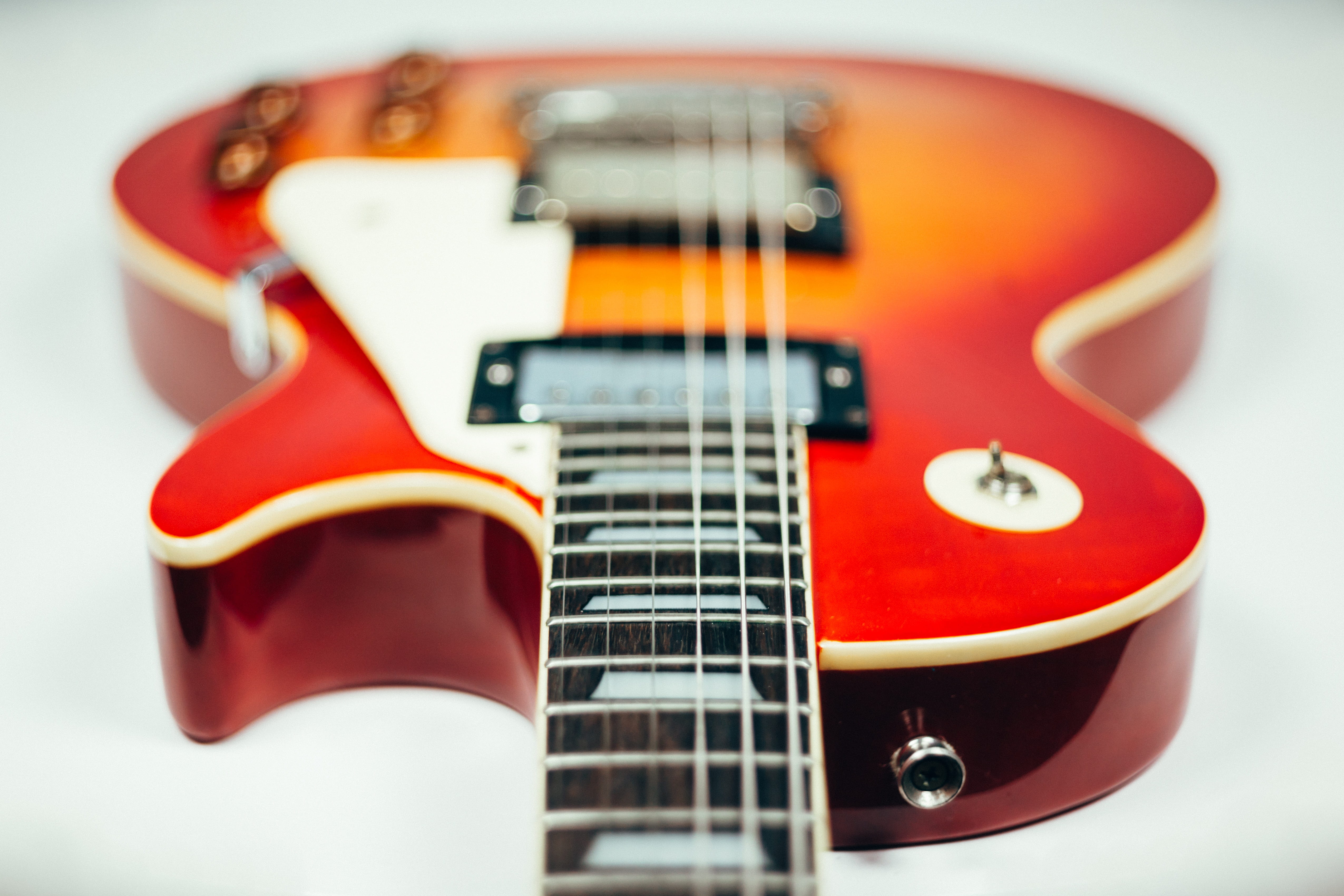 colours, fretboard, guitar, arts culture and entertainment, cut out, colors, studio shot, string, pop, instrument, musical instrument, indoors, shallow, HD Wallpaper
