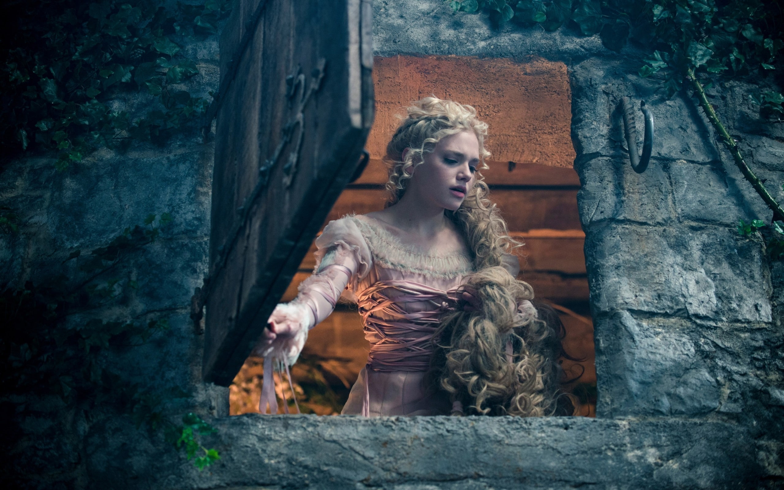 into the woods, woods, 2K, rapunzel, HD Wallpaper