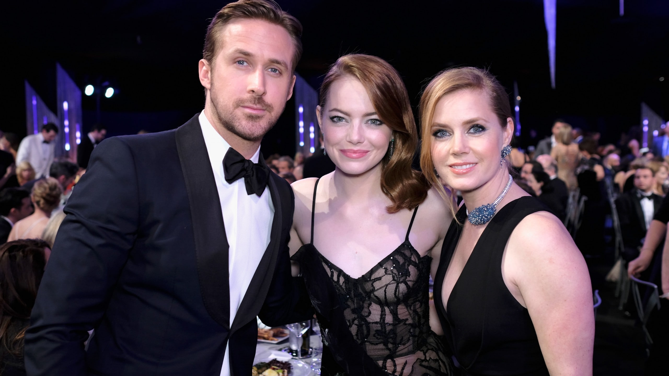 Oscar 2017, Emma Stone, 2K, La La Land, Ryan Gosling, HD Wallpaper