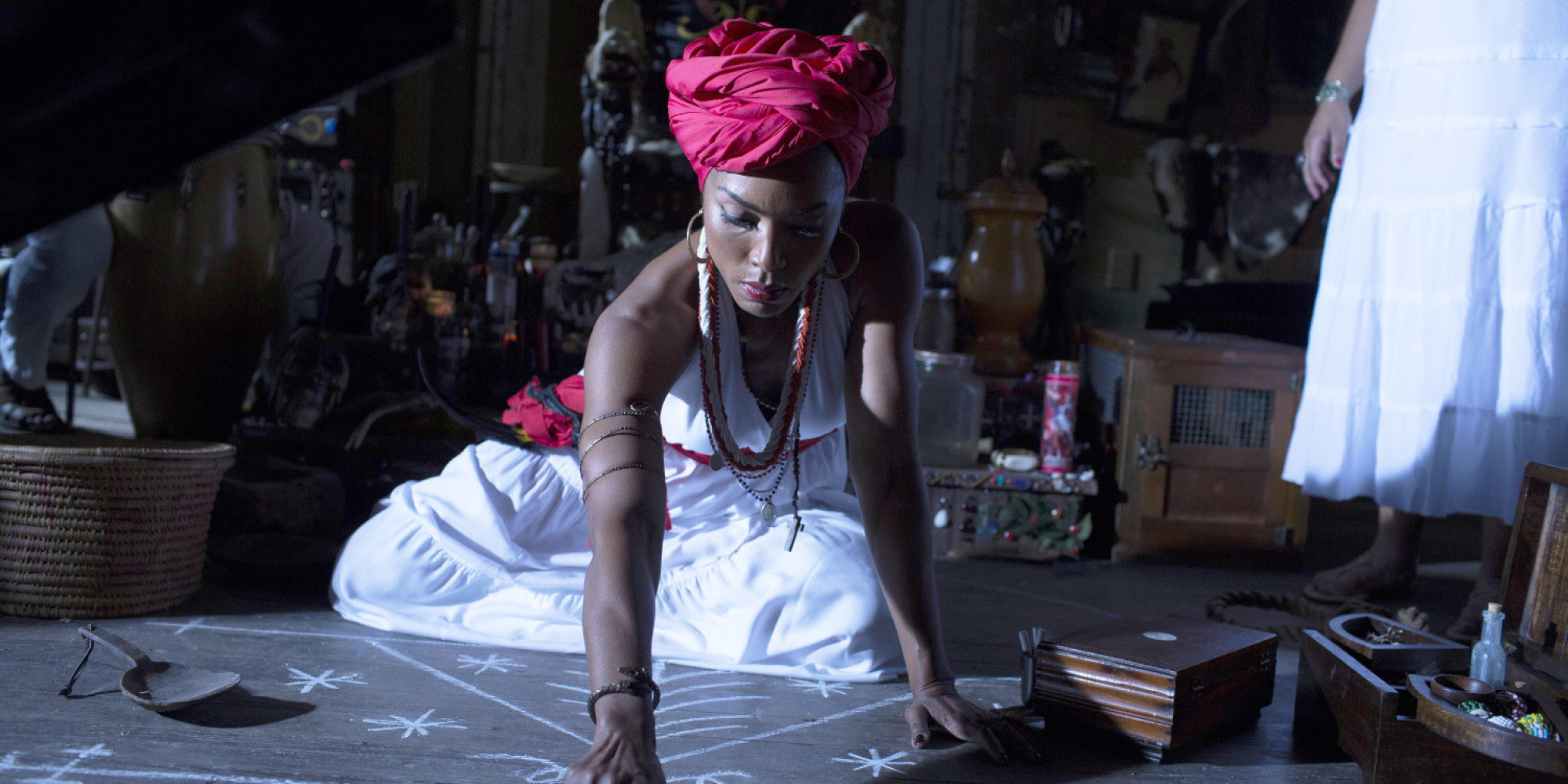 thriller, american, witch, horror, 1080P, american horror story, dark, voodoo, story, HD Wallpaper