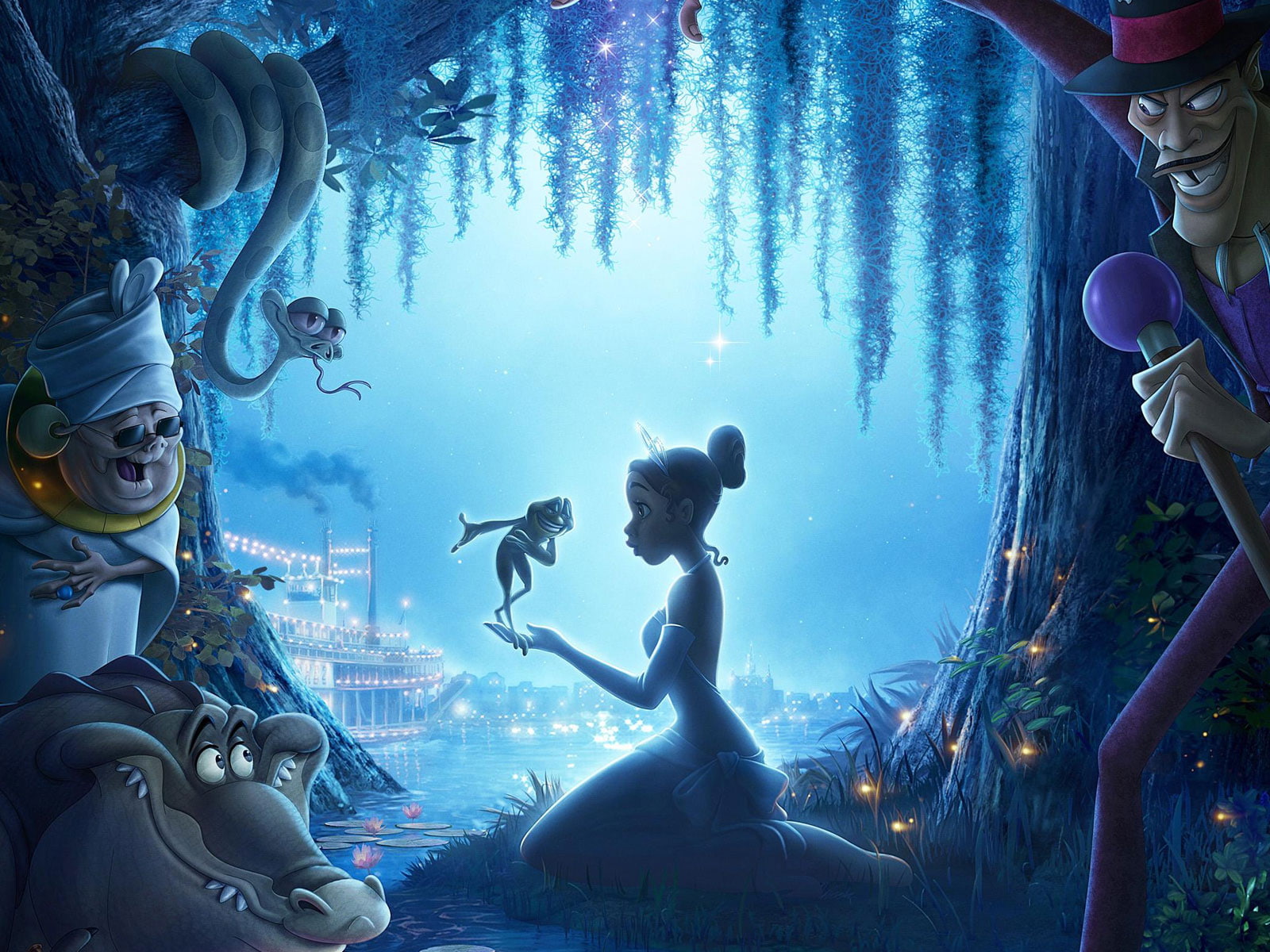 720P, Princess, Movie, Frog, HD Wallpaper