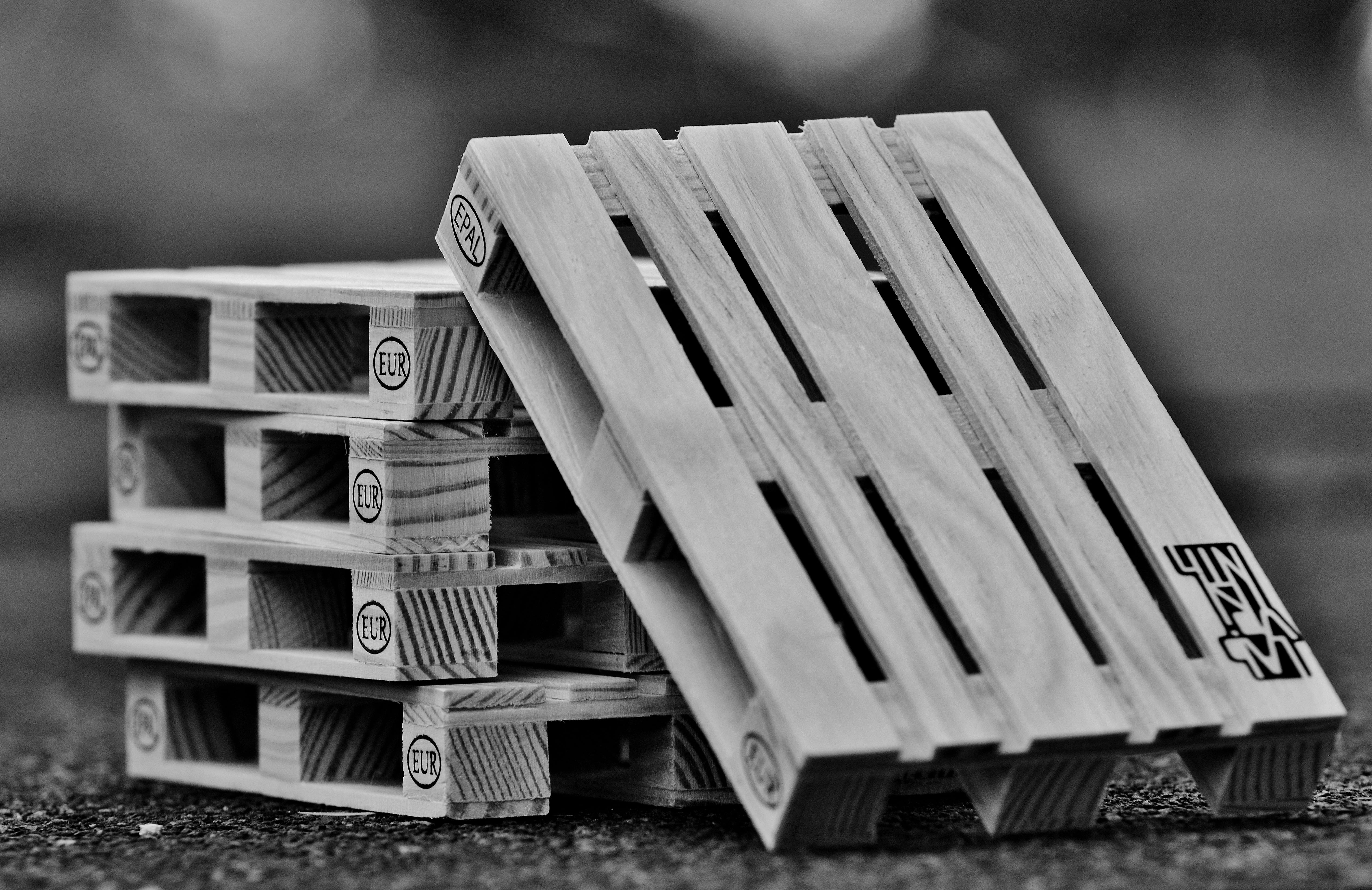 close-up, day, stacked, capital letter, euro pallets, shipping, text, pallets, no people, block shape, western script, industry, stack, transport, wood - material, HD Wallpaper