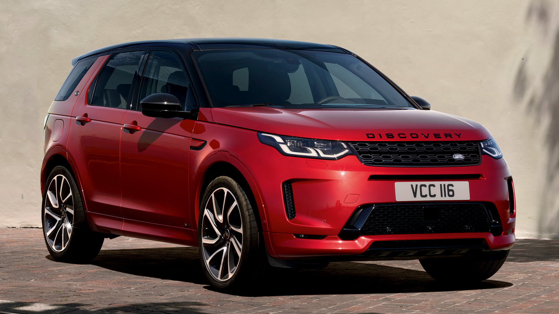 Car, Land Rover Discovery Sport, Land Rover, 1080P, SUV, Red Car, HD Wallpaper