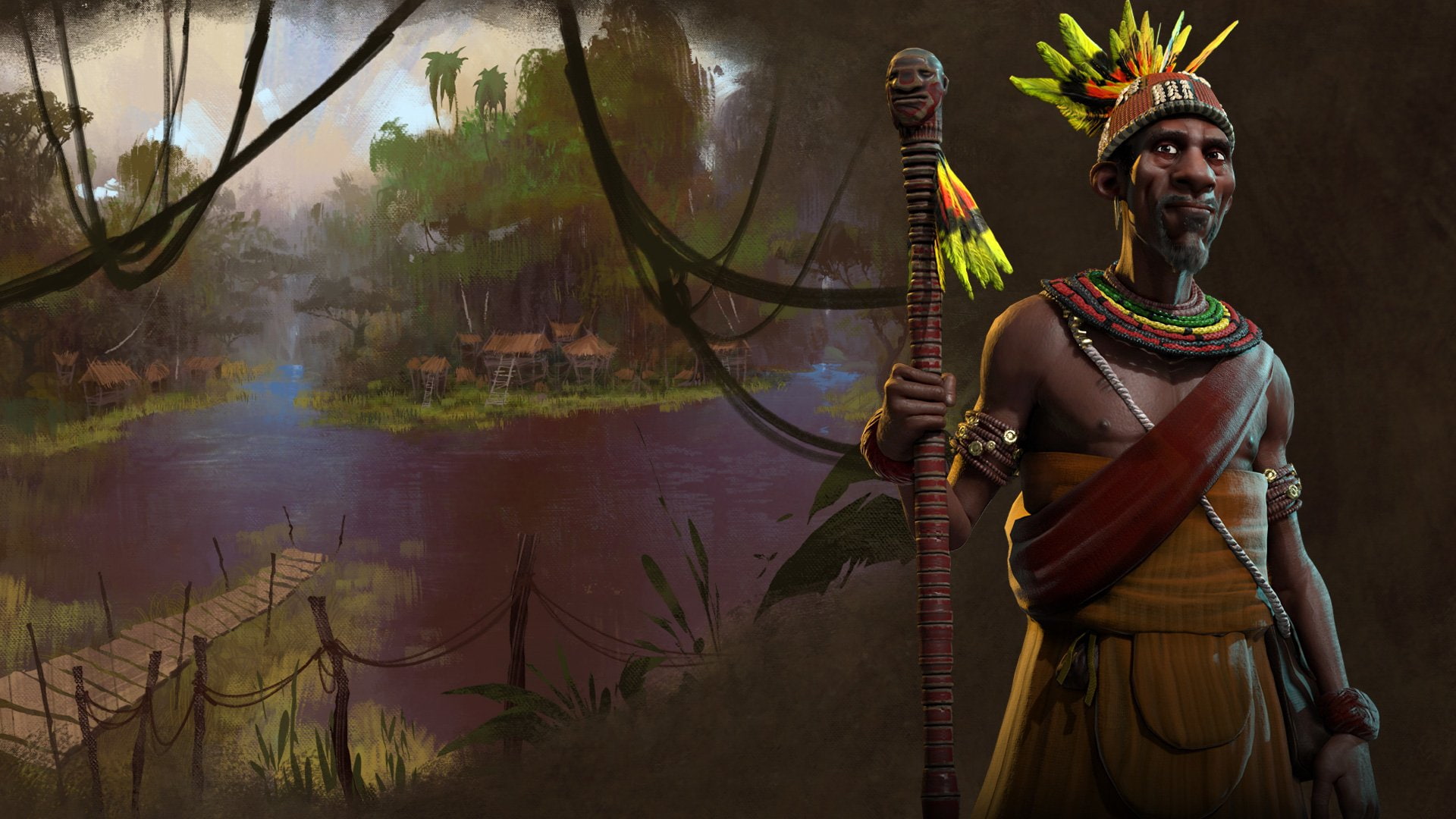 Civilization, Civilization VI, Mvemba a Nzinga, Kongo, 1080P, HD Wallpaper