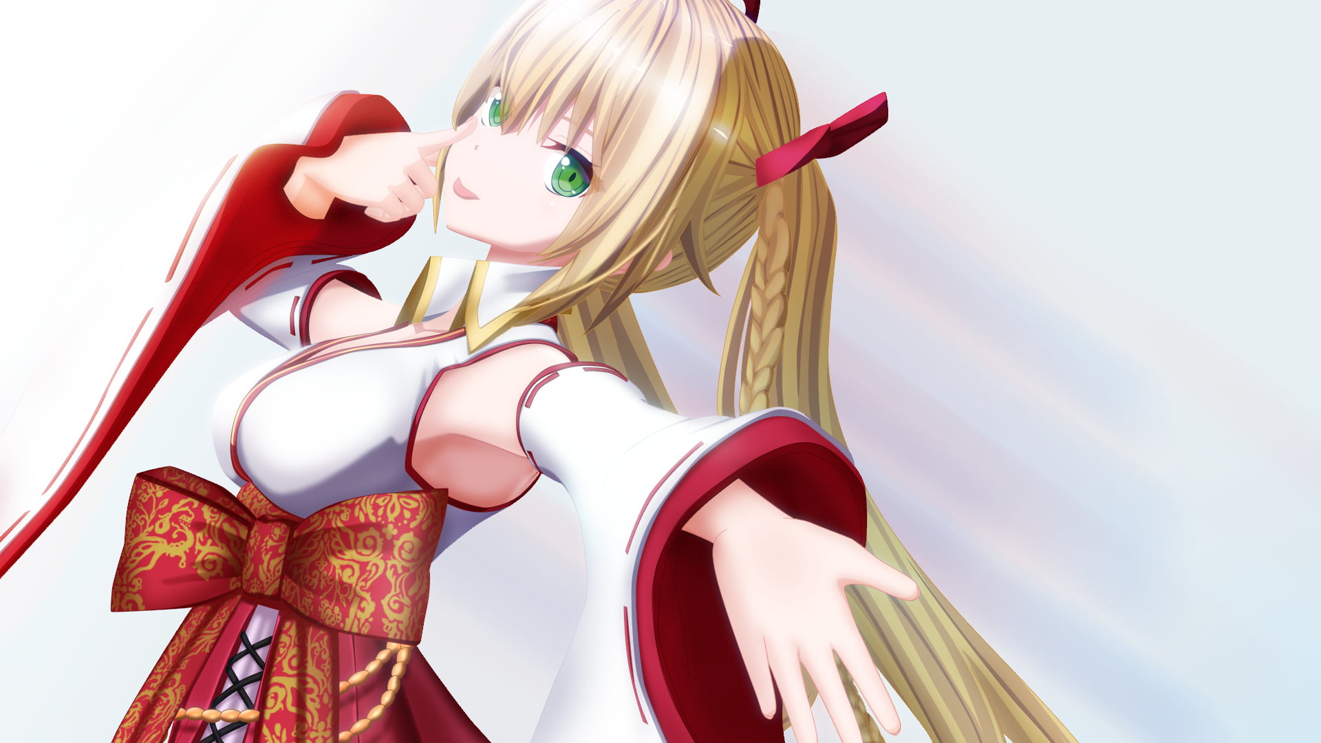 Anime, Iroha Kongo, 1080P, Virtual Youtuber, HD Wallpaper
