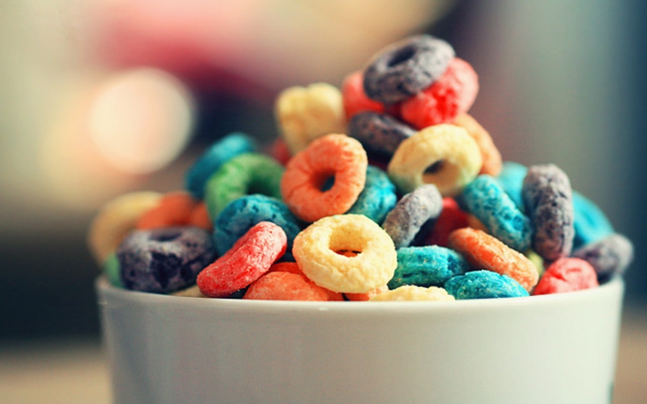 food, bokeh, 720P, breakfast, cereal, HD Wallpaper