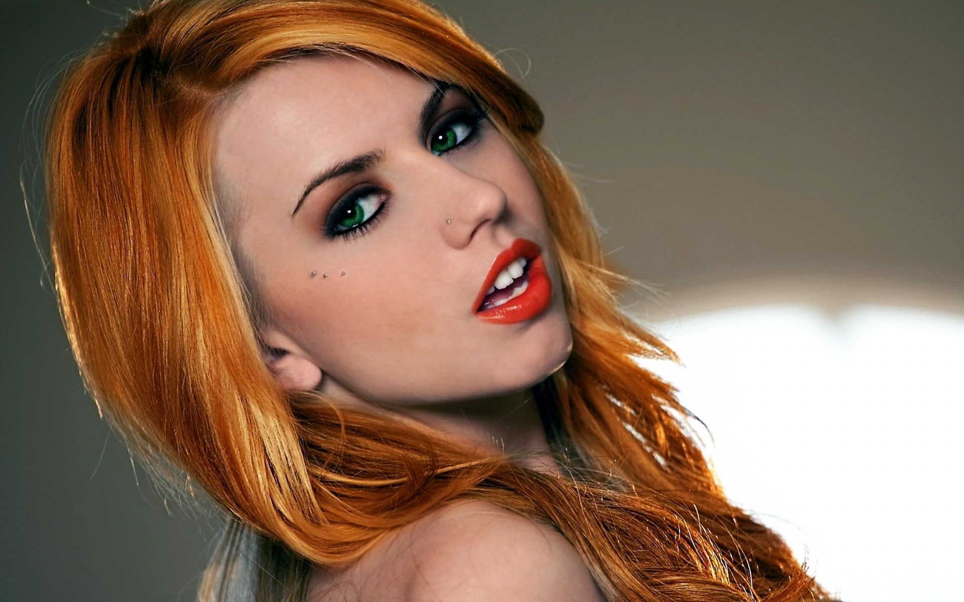 redheads, 1080P, models, lexi, women, belle, photomanipulations, HD Wallpaper