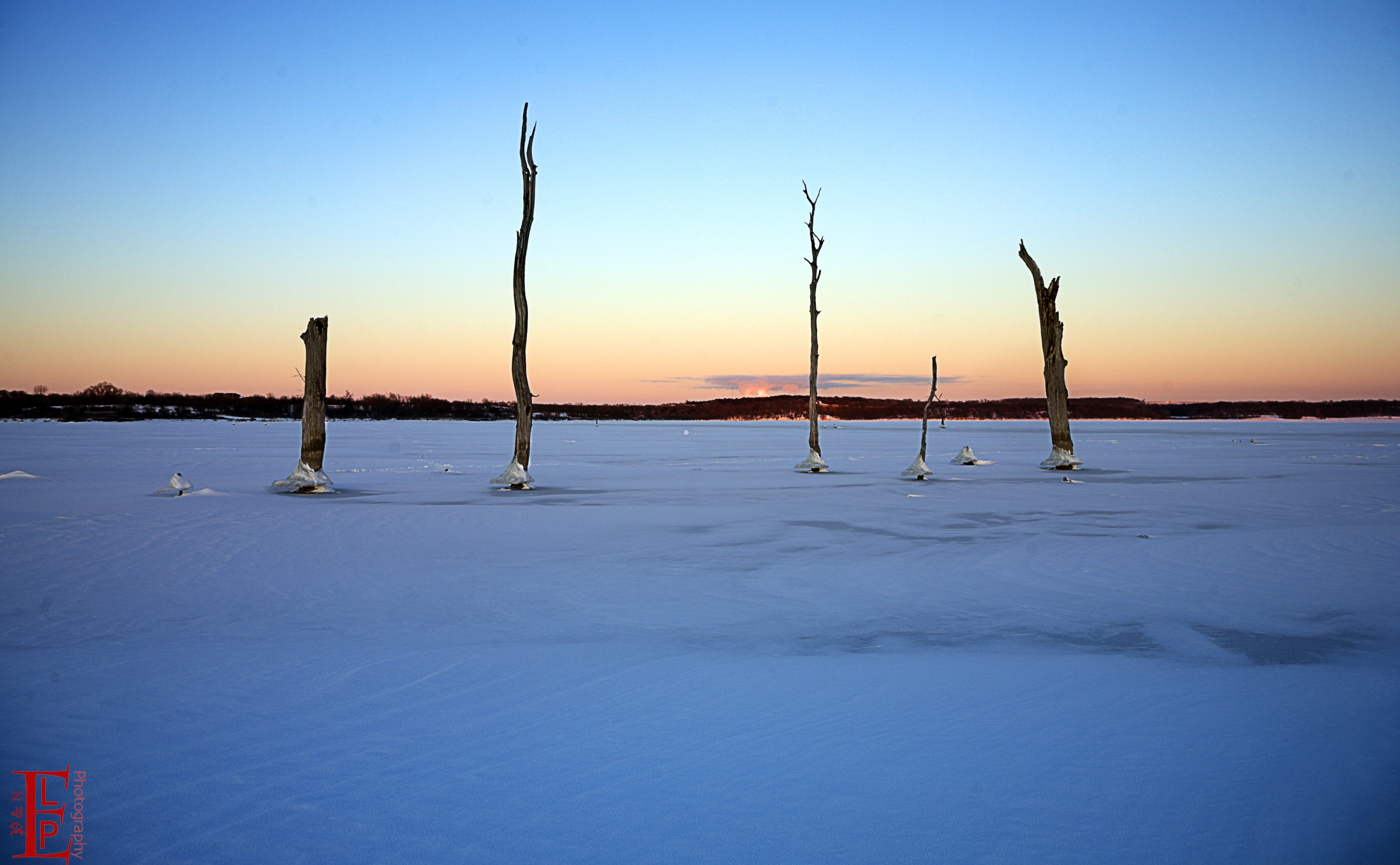 photography, Scene, Winter, Landscape, Nature, Travel, United States, Lawrence, Scenery, clinton, lake, Clinton Lake, Frozen, Kansas, 4K, HD Wallpaper