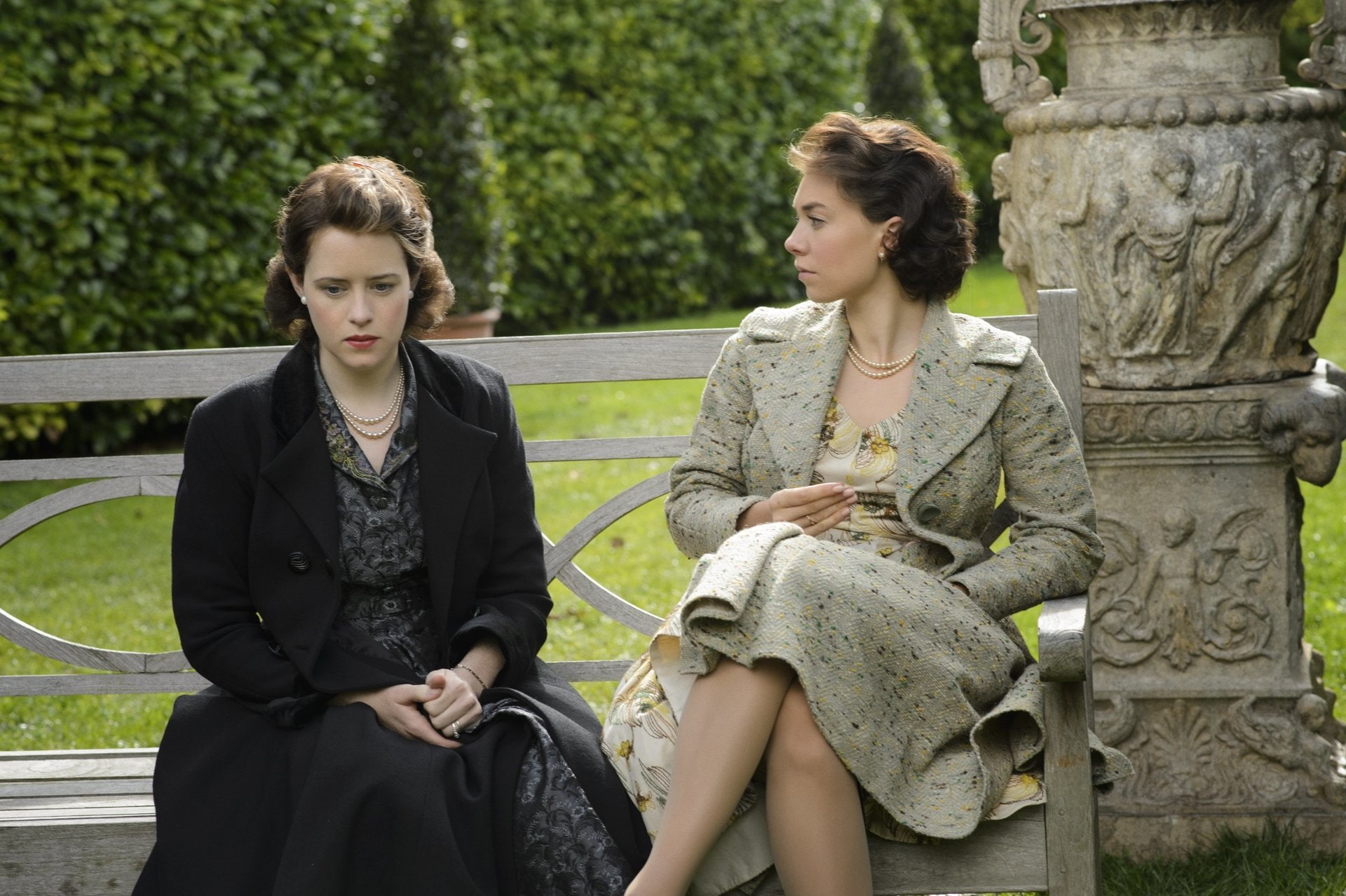 Queen Elizabeth II, Princess Margaret, TV Show, Vanessa Kirby, The Crown, 1080P, Claire Foy, HD Wallpaper