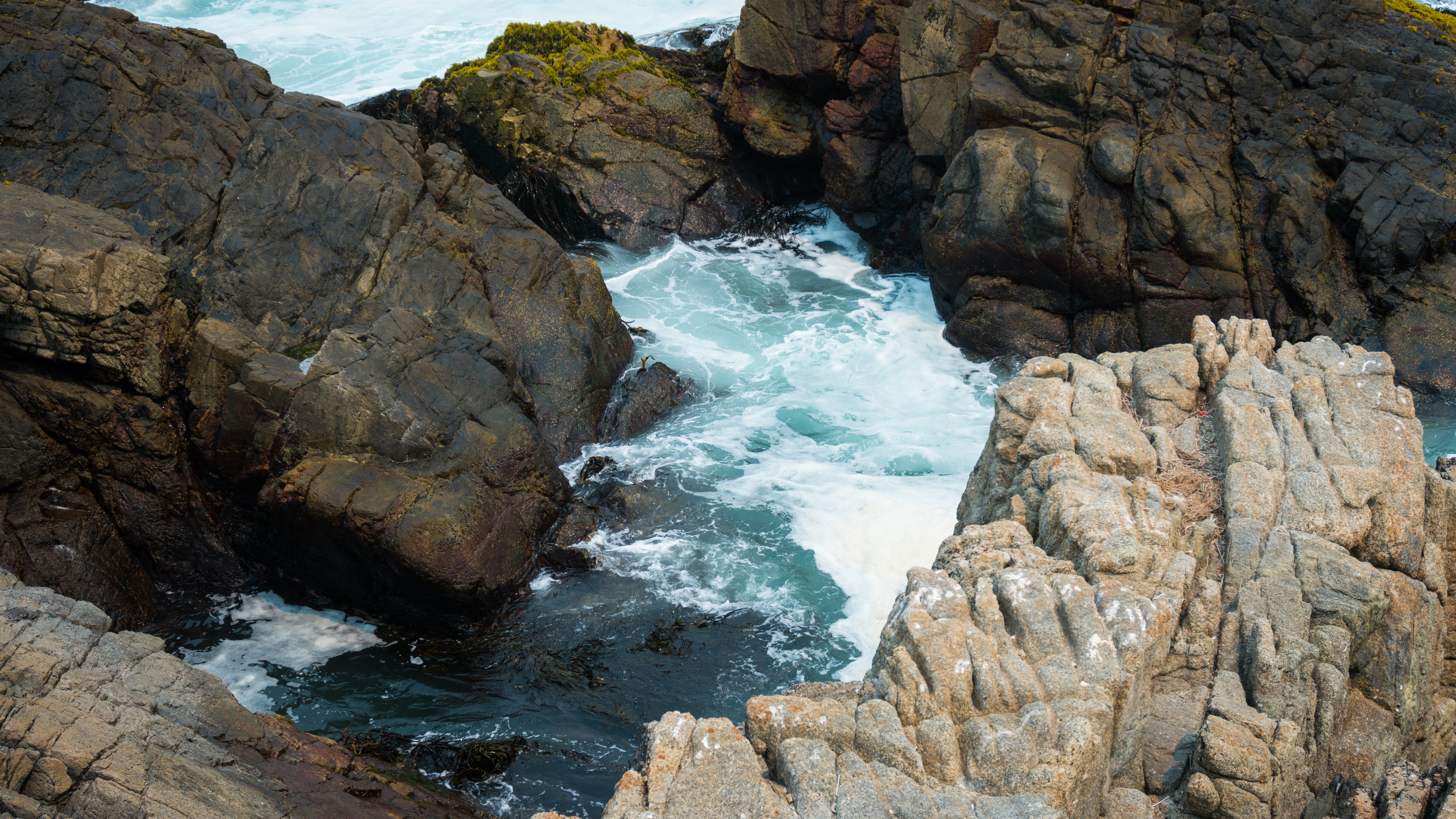 Chile, rock, 5K, Las Cruces, water, HD Wallpaper