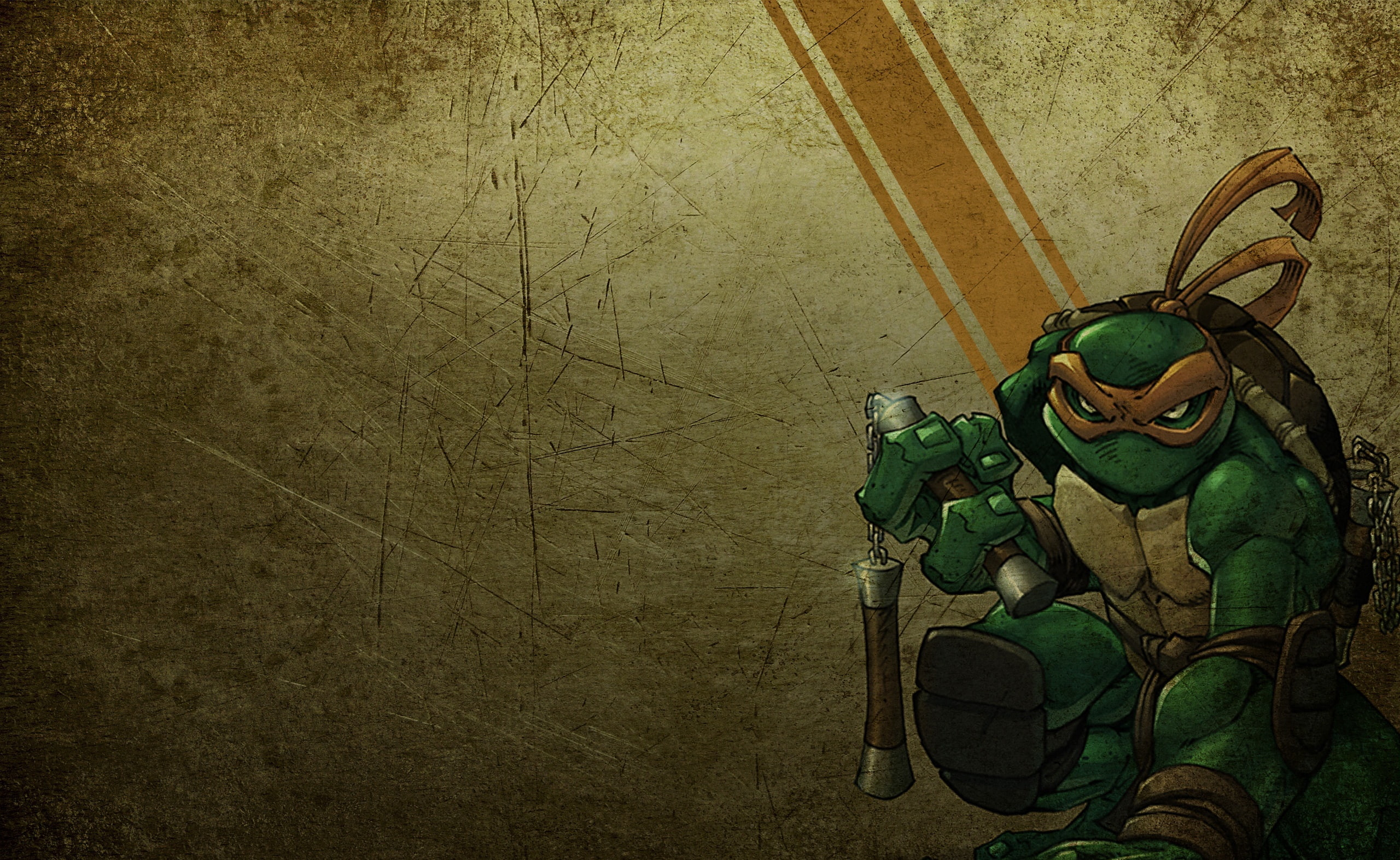 tmnt, craft, armed forces, close-up, Turtles, human representation, copy space, male likeness, Ninja Turtles, wall - building feature, Teenage, HD Wallpaper