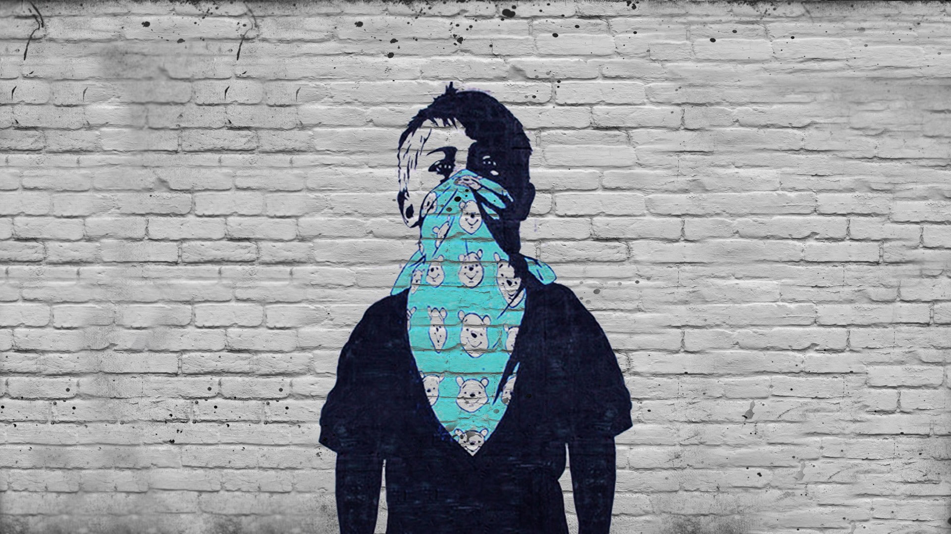 street art, wall, artwork, 1080P, HD Wallpaper