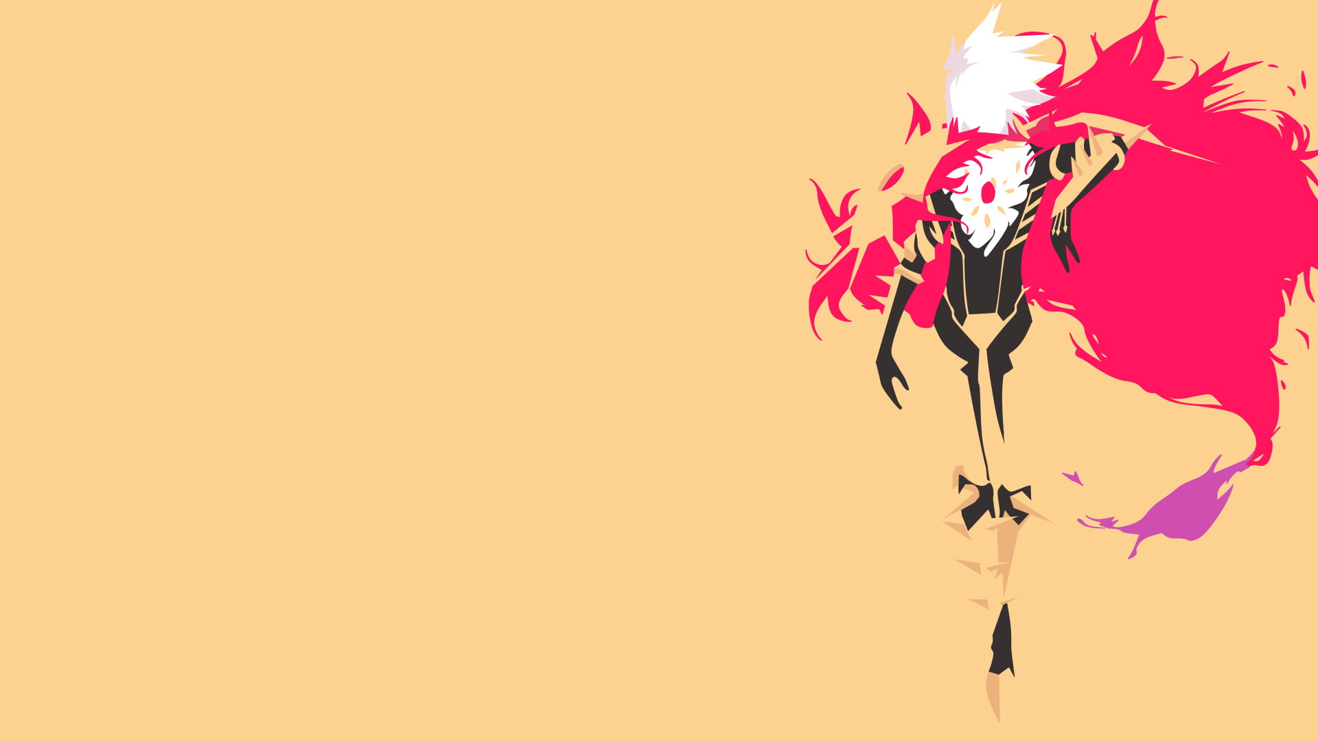 Fate/Apocrypha, Karna (Fate/Apocrypha), Minimalist, 1080P, Lancer of Red (Fate/Apocrypha), Fate Series, HD Wallpaper