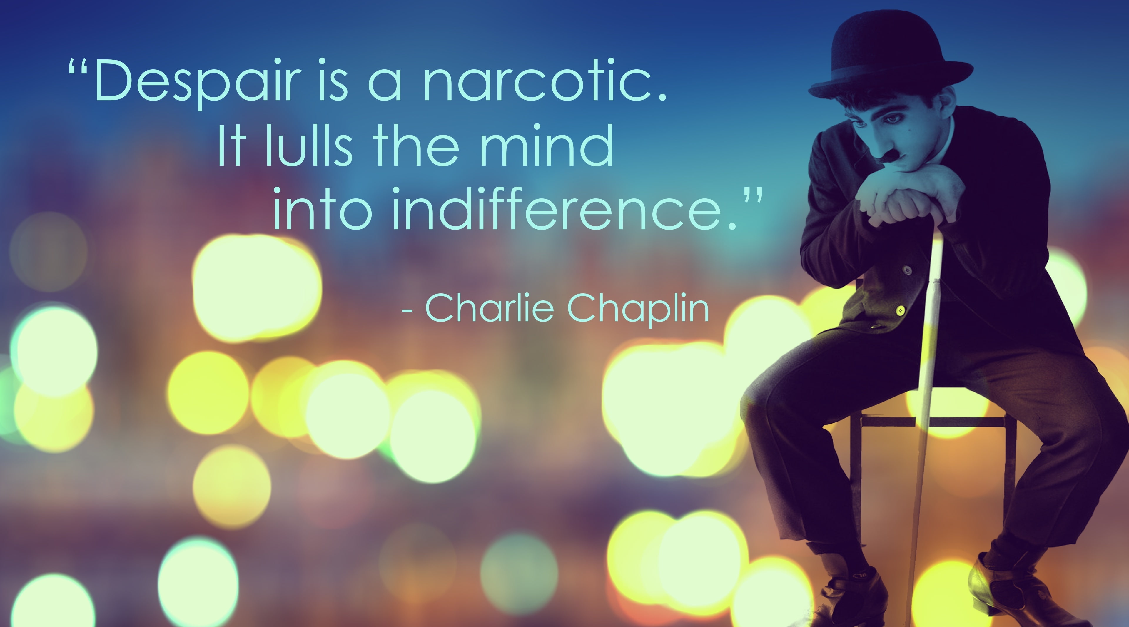 musical equipment, illuminated, musician, Typography, artist, nightlife, Quote, musical instrument, chaplin, hat, Artistic, young adult, night, clothing, HD Wallpaper