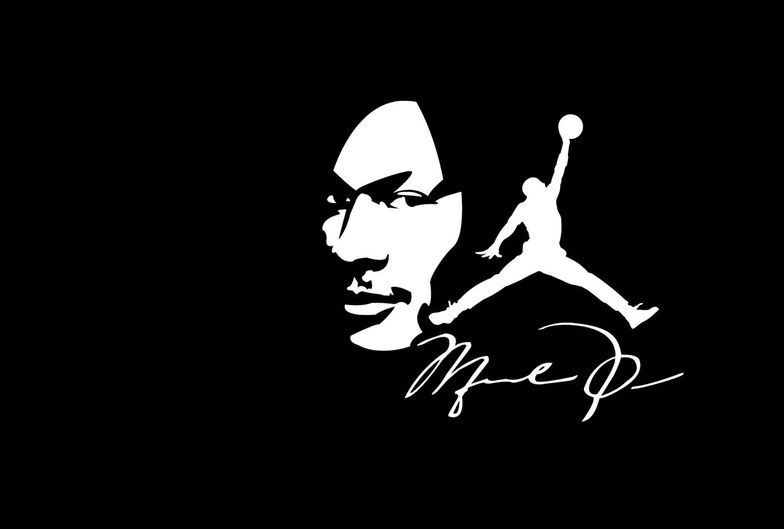 Michael Jordan, 720P, human representation, text, art and craft, no people, studio shot, night, creativity, representation, illuminated, dark, shape, close-up, HD Wallpaper