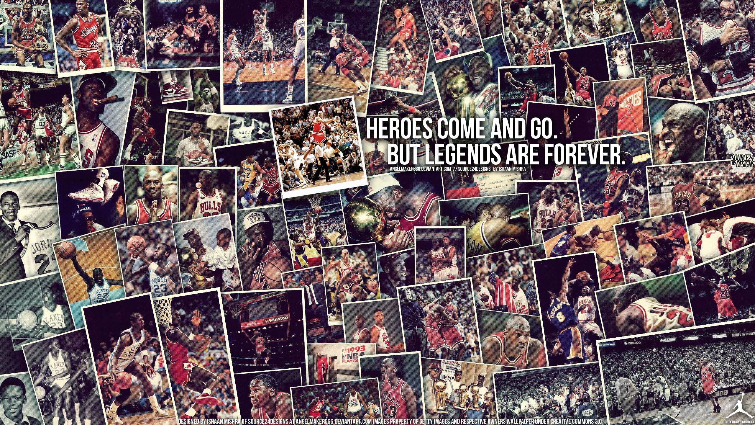 jordan, x, hd, Legend, wall, 2K, people, collage, michael, art, HD Wallpaper
