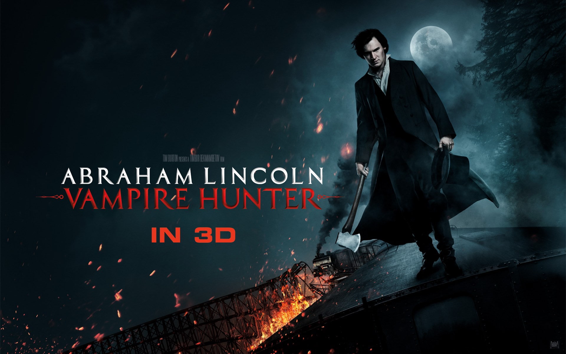 one person, business, abraham lincoln vampire hunter, suit, men, text, outdoors, smoke - physical structure, western script, sign, communication, nature, HD Wallpaper