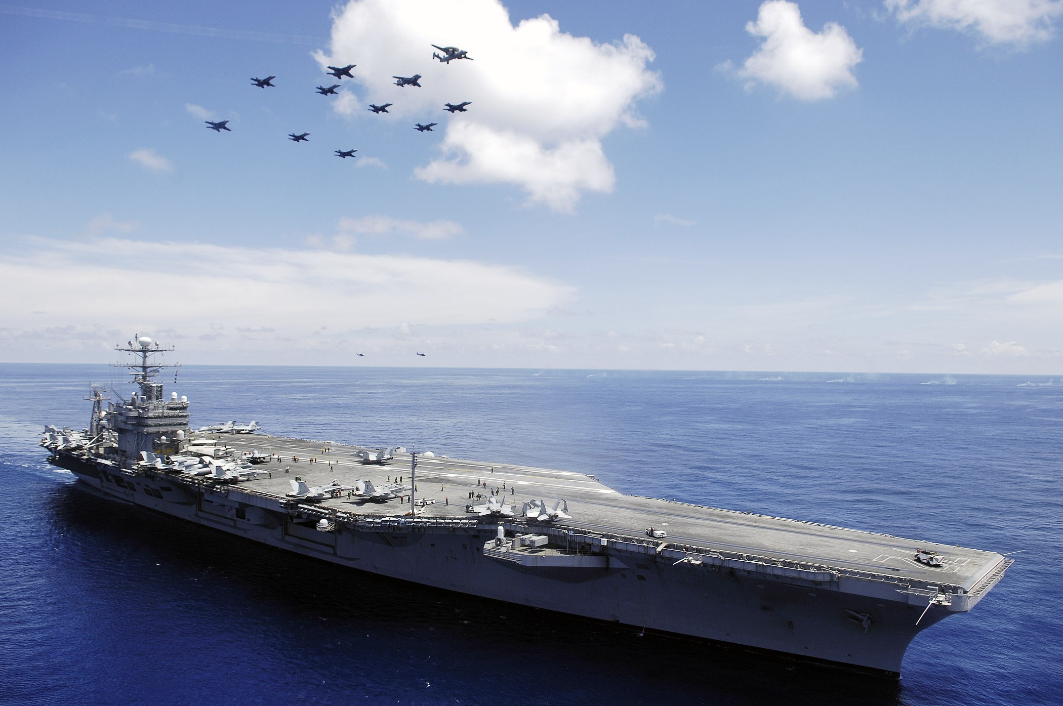 uss abraham lincoln cvn 72, 1080P, HD Wallpaper