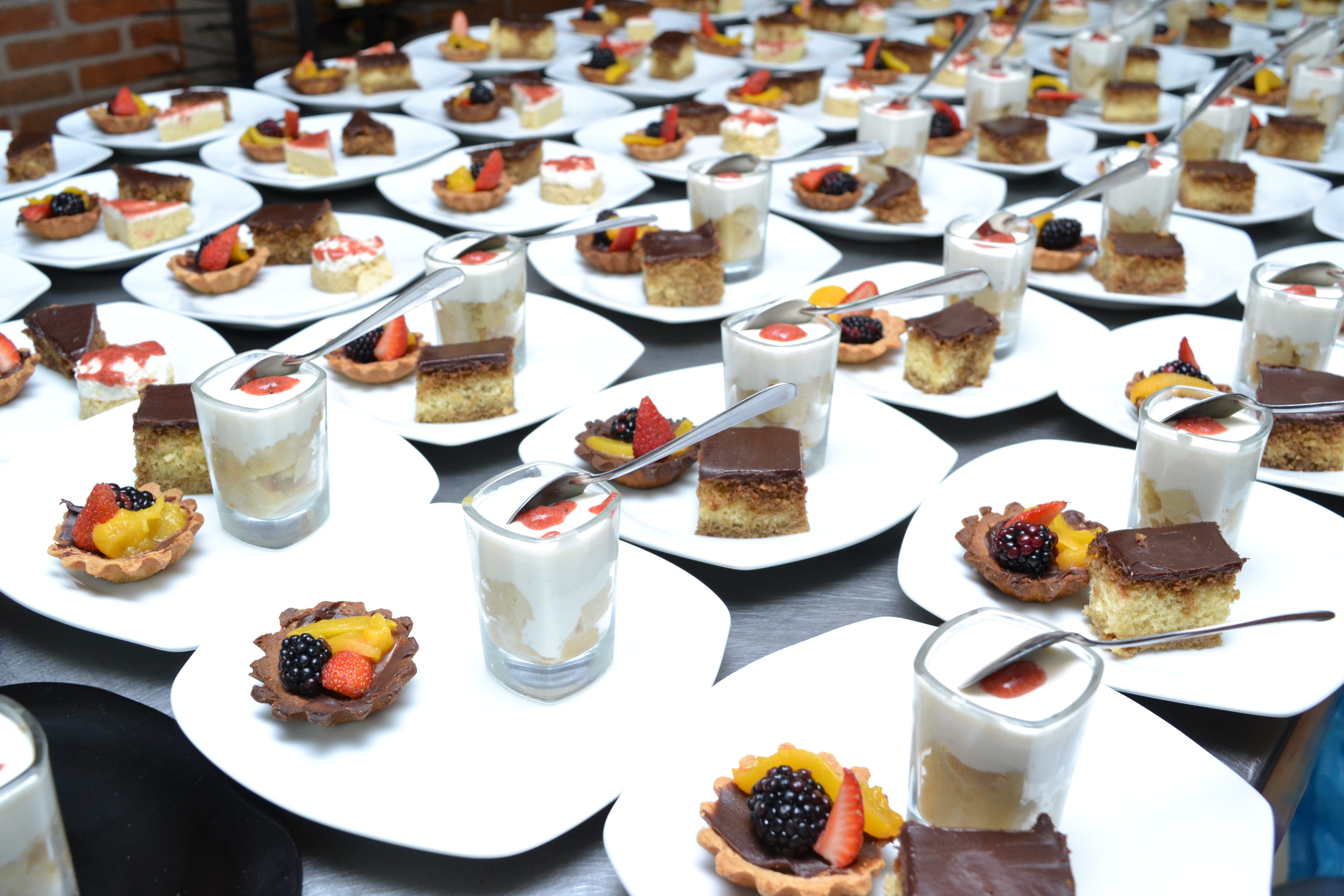 ready-to-eat, indulgence, Events, Social, buffet, large group of objects, sweet, in a row, still life, freshness, no People, retail, meal, Desserts, glass, HD Wallpaper